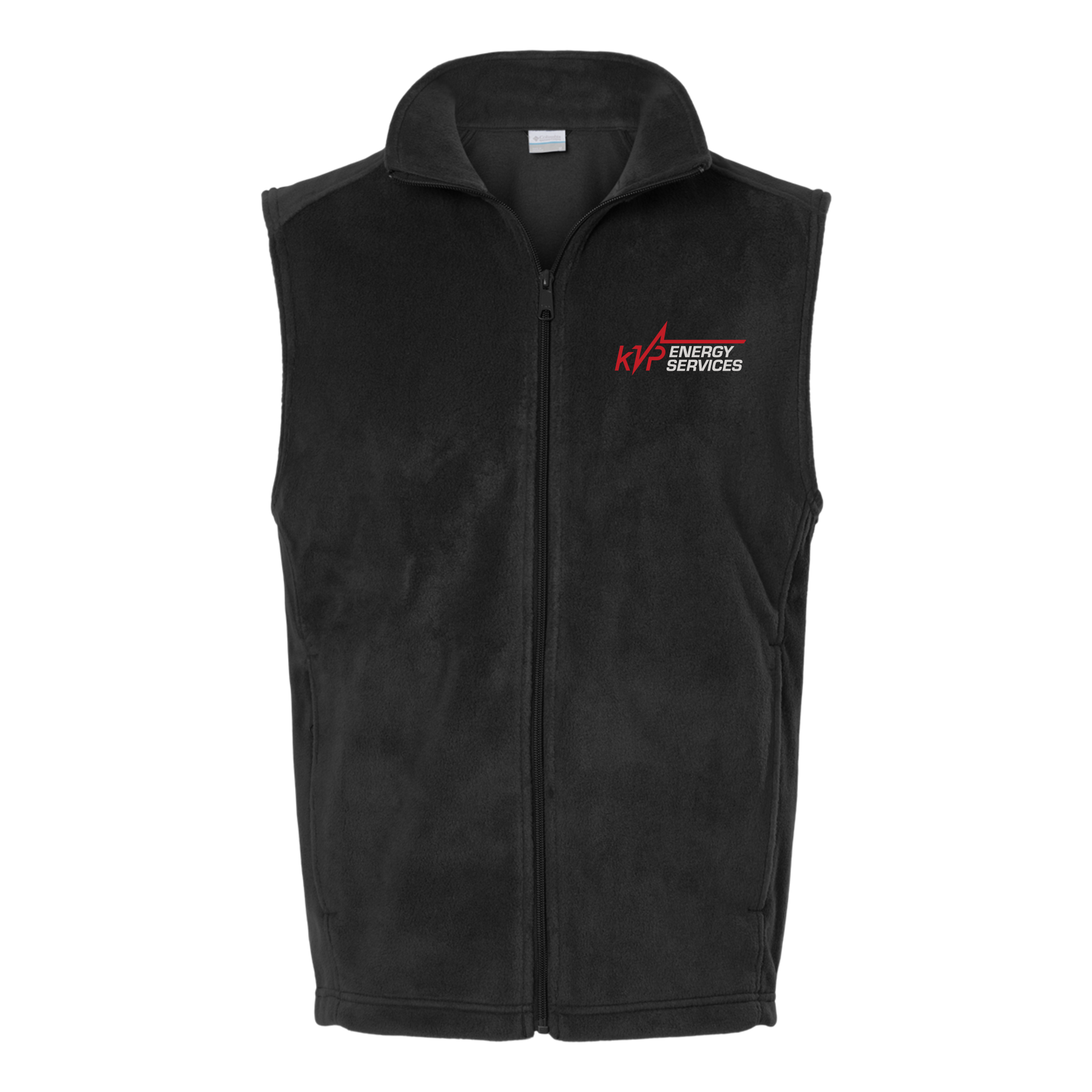 kvpenergy-columbia-mens-fleece-vest-embroidery-leftchest-212488-black-flat-front