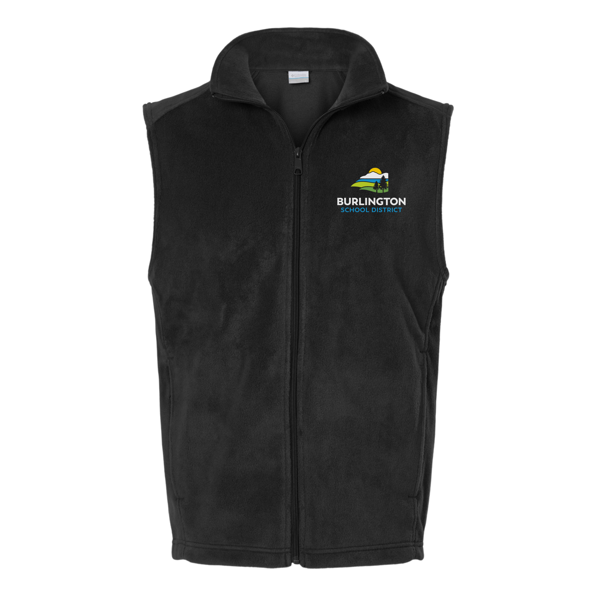 bsdvt-columbia-mens-fleece-vest-embroidery-leftchest-212488-black-flat-front