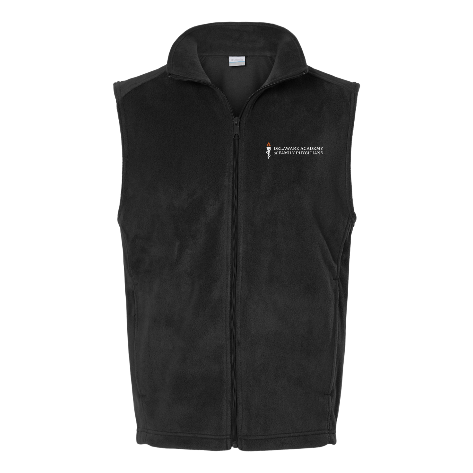 delfamdoc-columbia-mens-fleece-vest-embroidery-leftchest-212488-black-flat-front