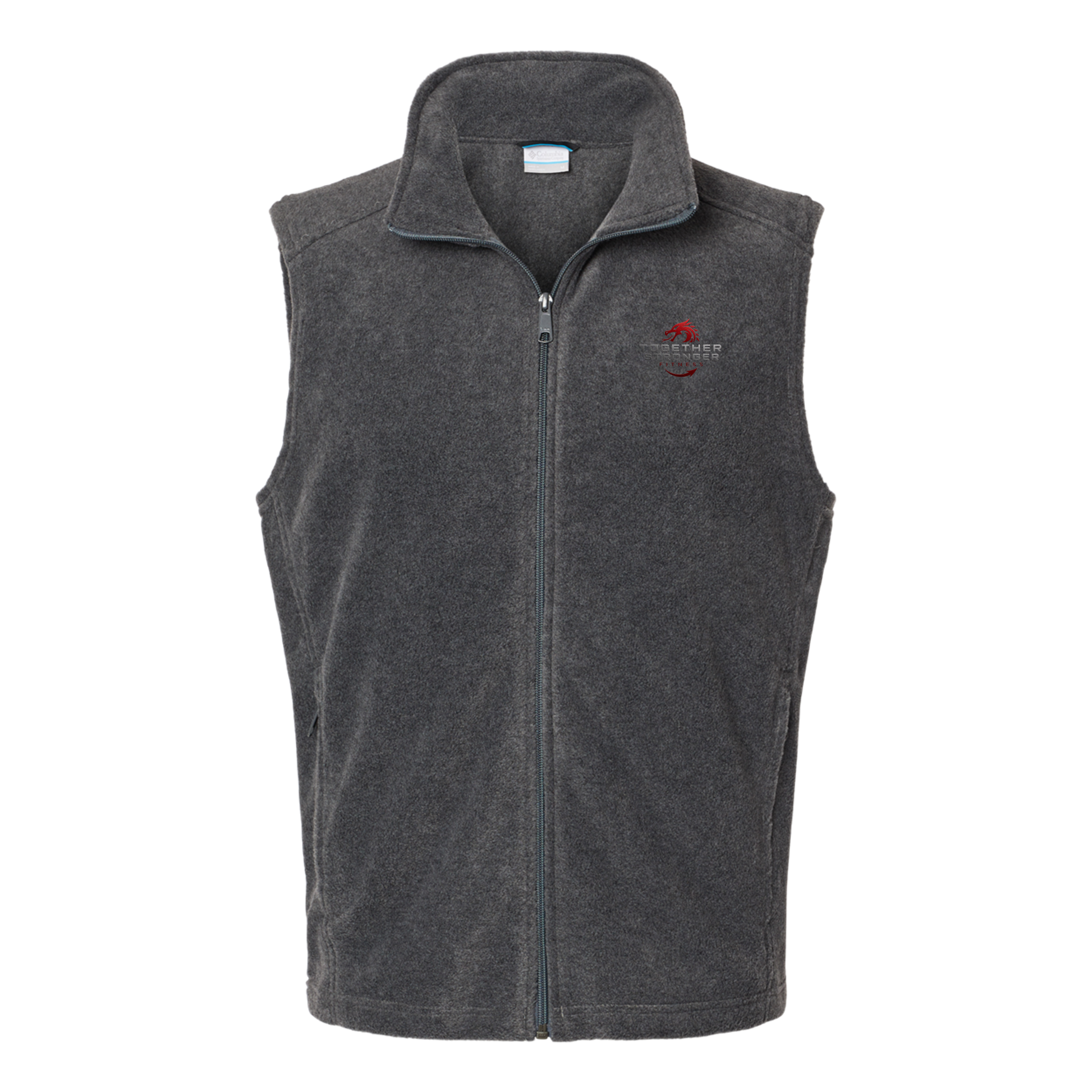 togetherstrongerfitness-columbia-mens-fleece-vest-embroidery-leftchest-212488-charcoalheather-flat-front
