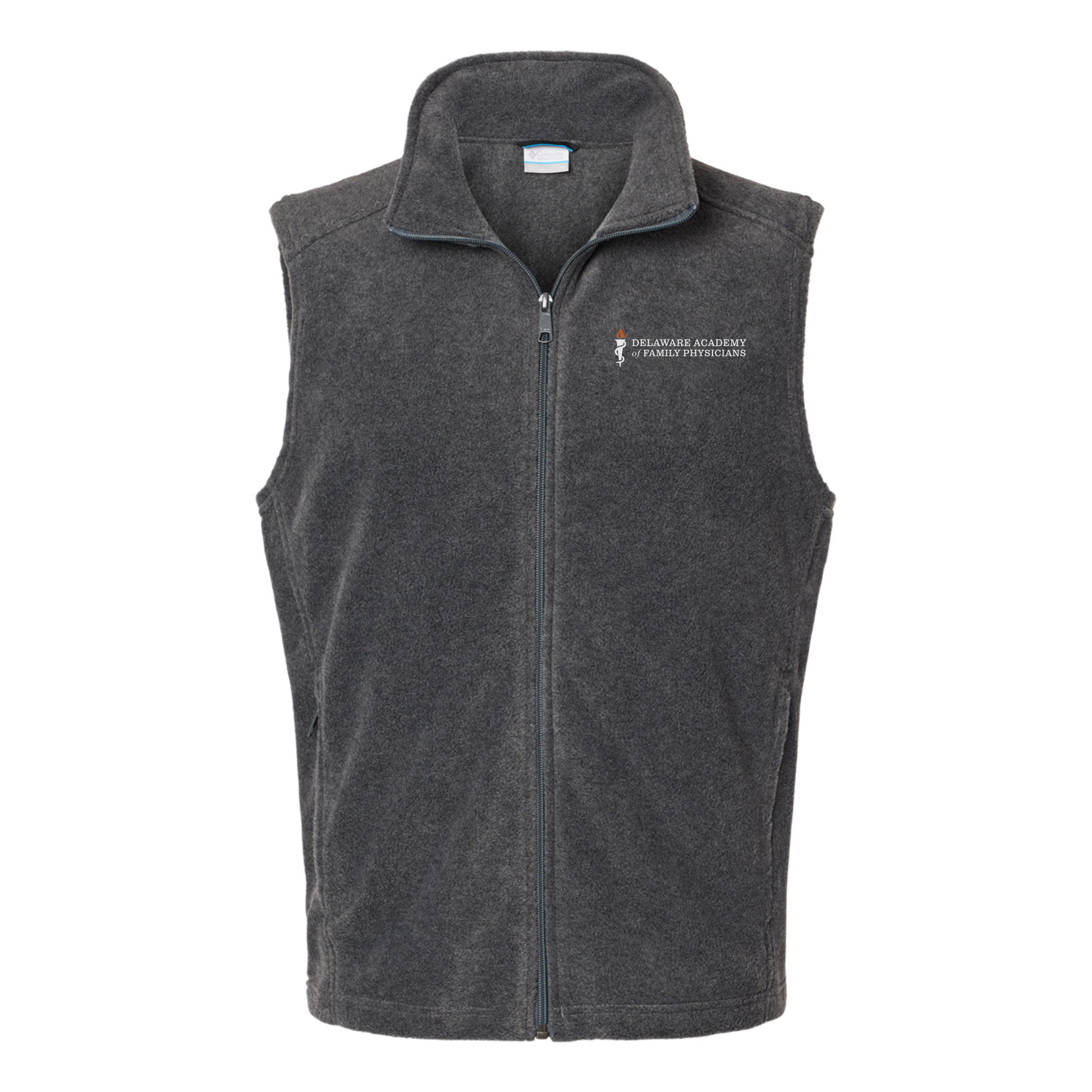 delfamdoc-columbia-mens-fleece-vest-embroidery-leftchest-212488-charcoalheather-flat-front