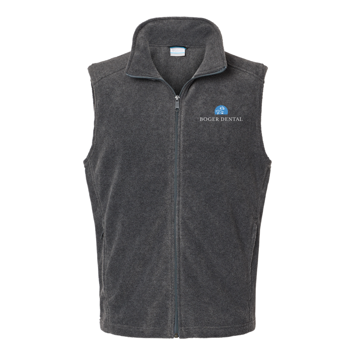 boger-dental-columbia-mens-fleece-vest-embroidery-leftchest-212488-charcoalheather-flat-front