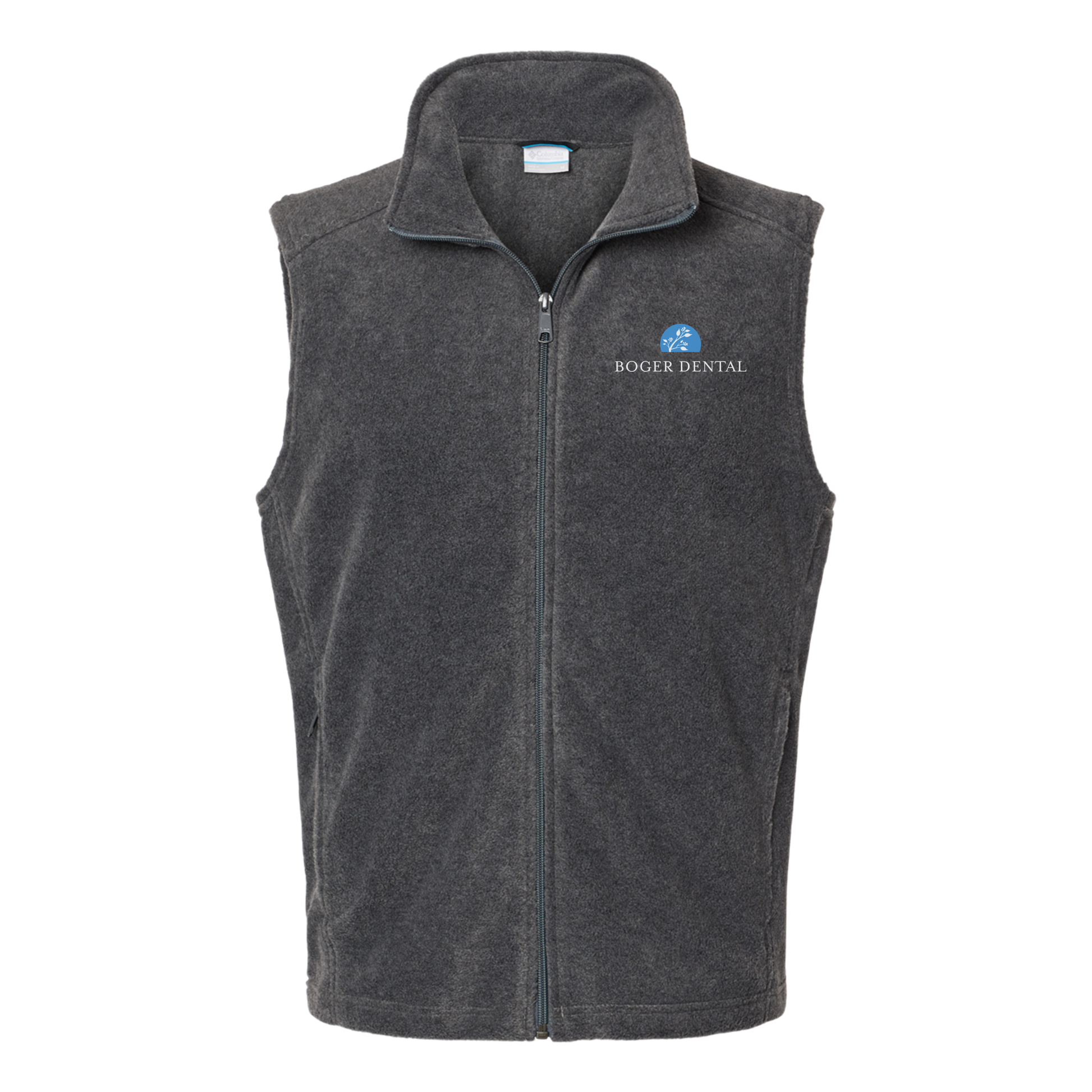 boger-dental-columbia-mens-fleece-vest-embroidery-leftchest-212488-charcoalheather-flat-front