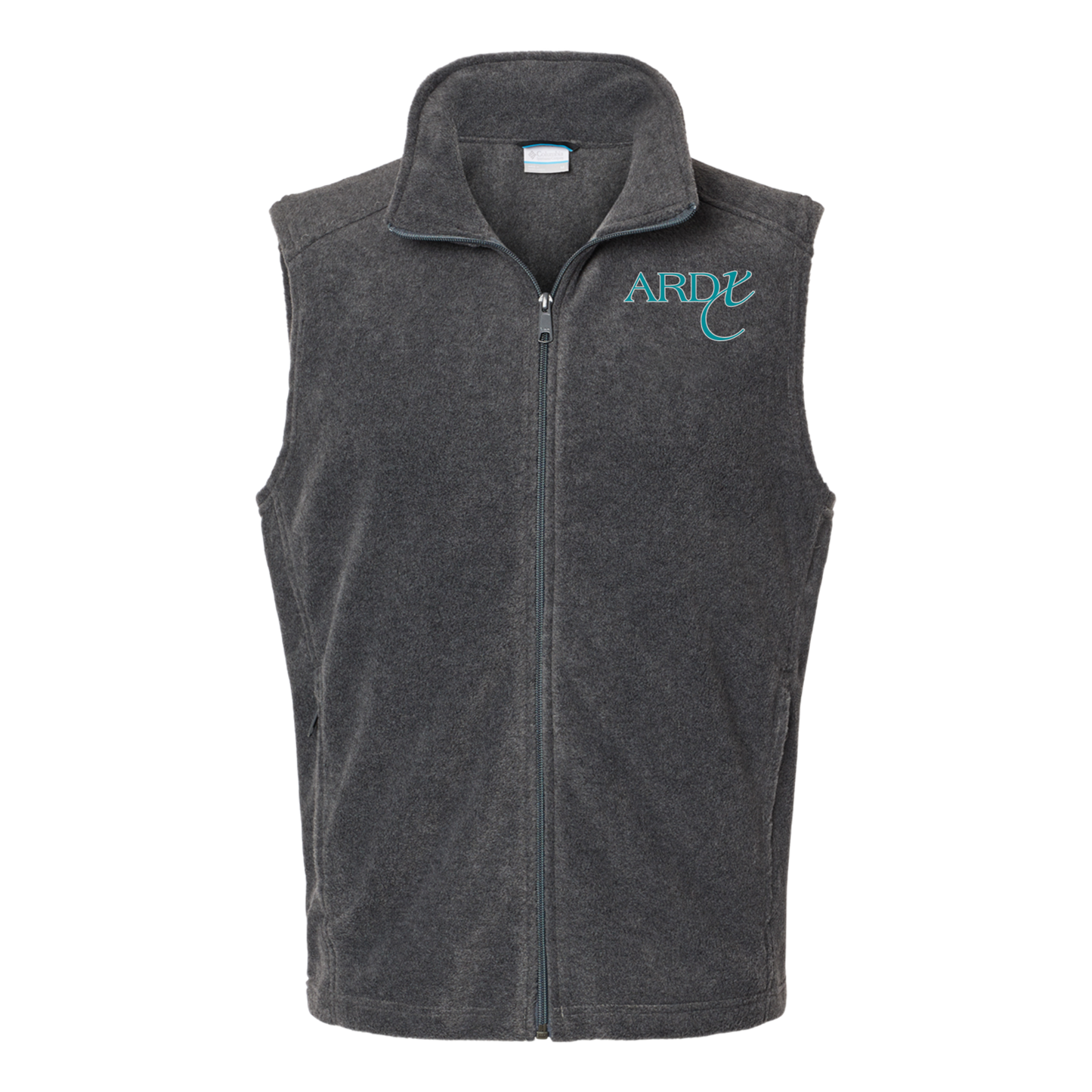 ardx-columbia-mens-fleece-vest-embroidery-leftchest-212488-charcoalheather-flat-front