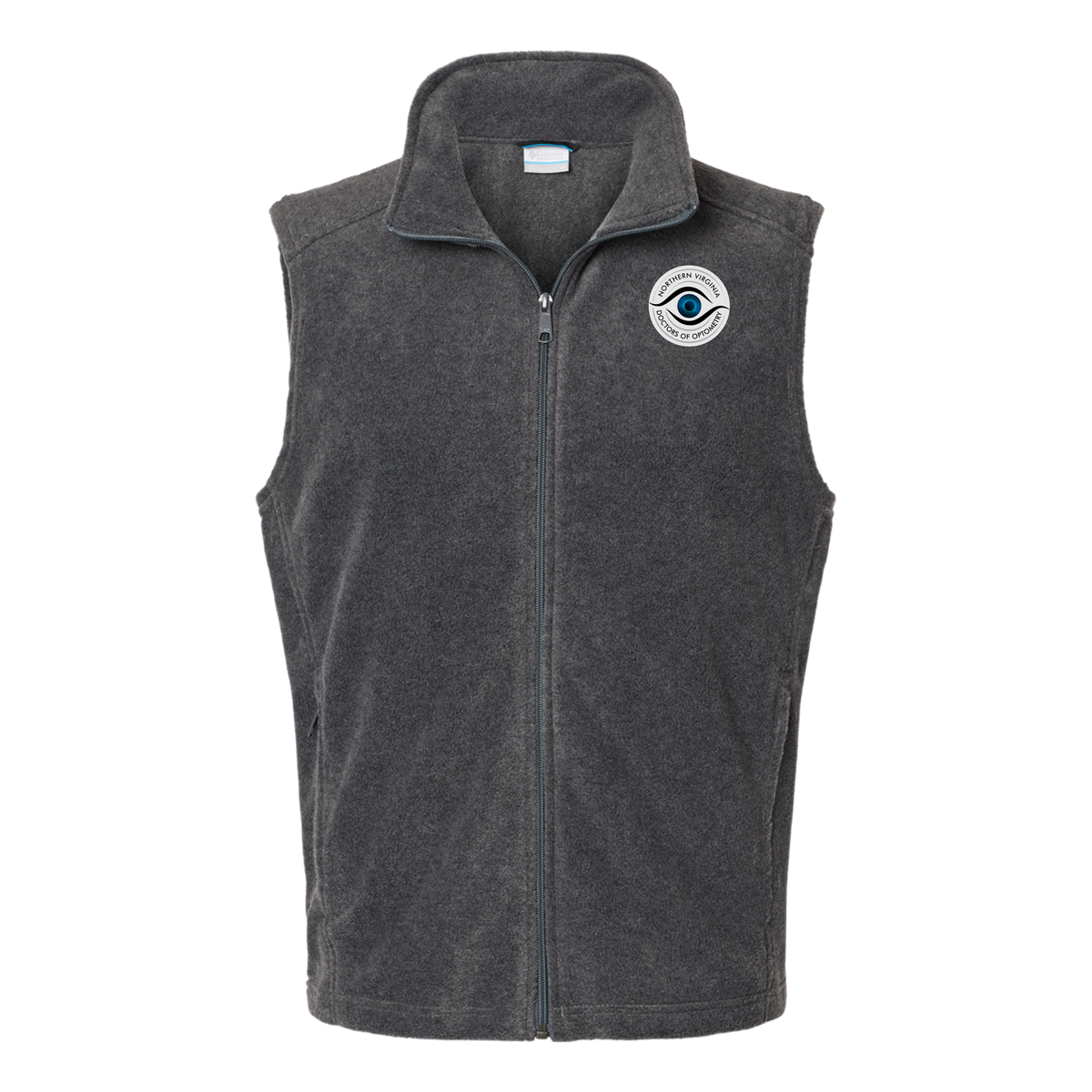novaeyedocs-columbia-mens-fleece-vest-embroidery-leftchest-212488-charcoalheather-flat-front