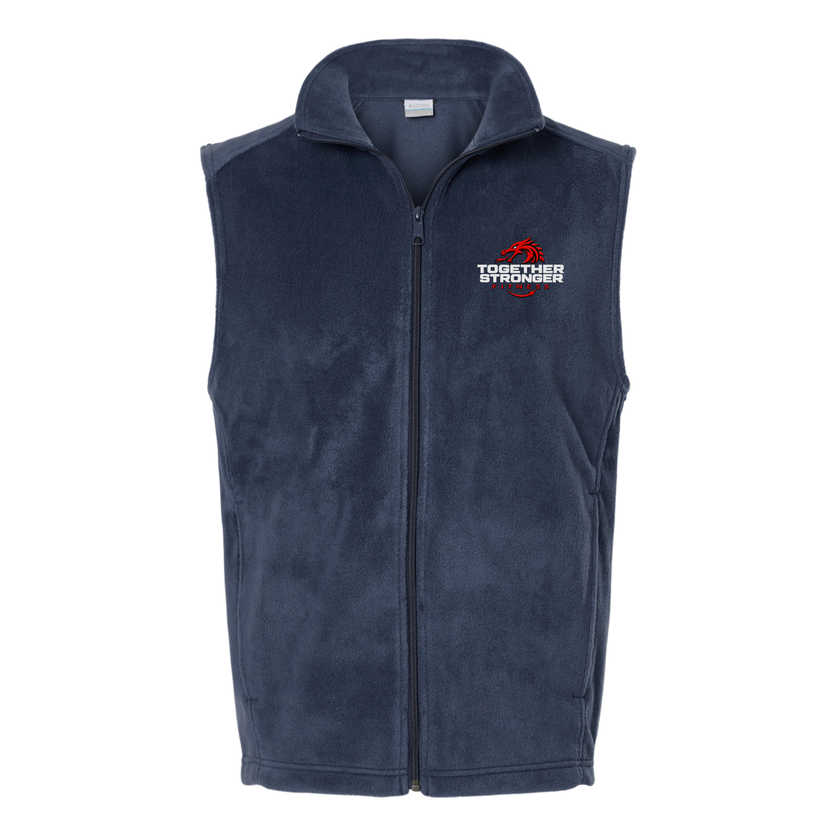 togetherstrongerfitness-columbia-mens-fleece-vest-embroidery-leftchest-212488-collegiatenavy-flat-front
