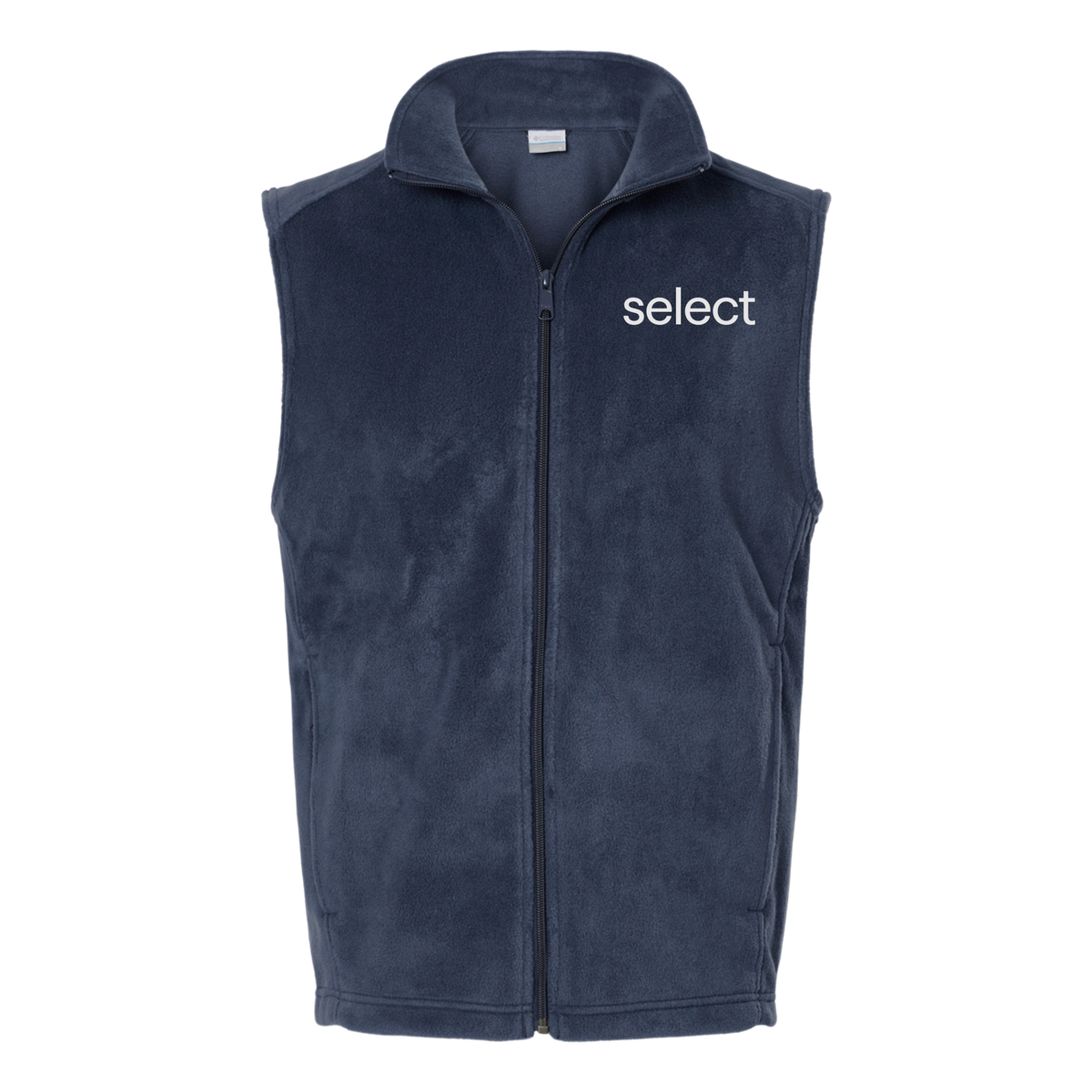 meetselect-columbia-mens-fleece-vest-embroidery-leftchest-212488-collegiatenavy-flat-front