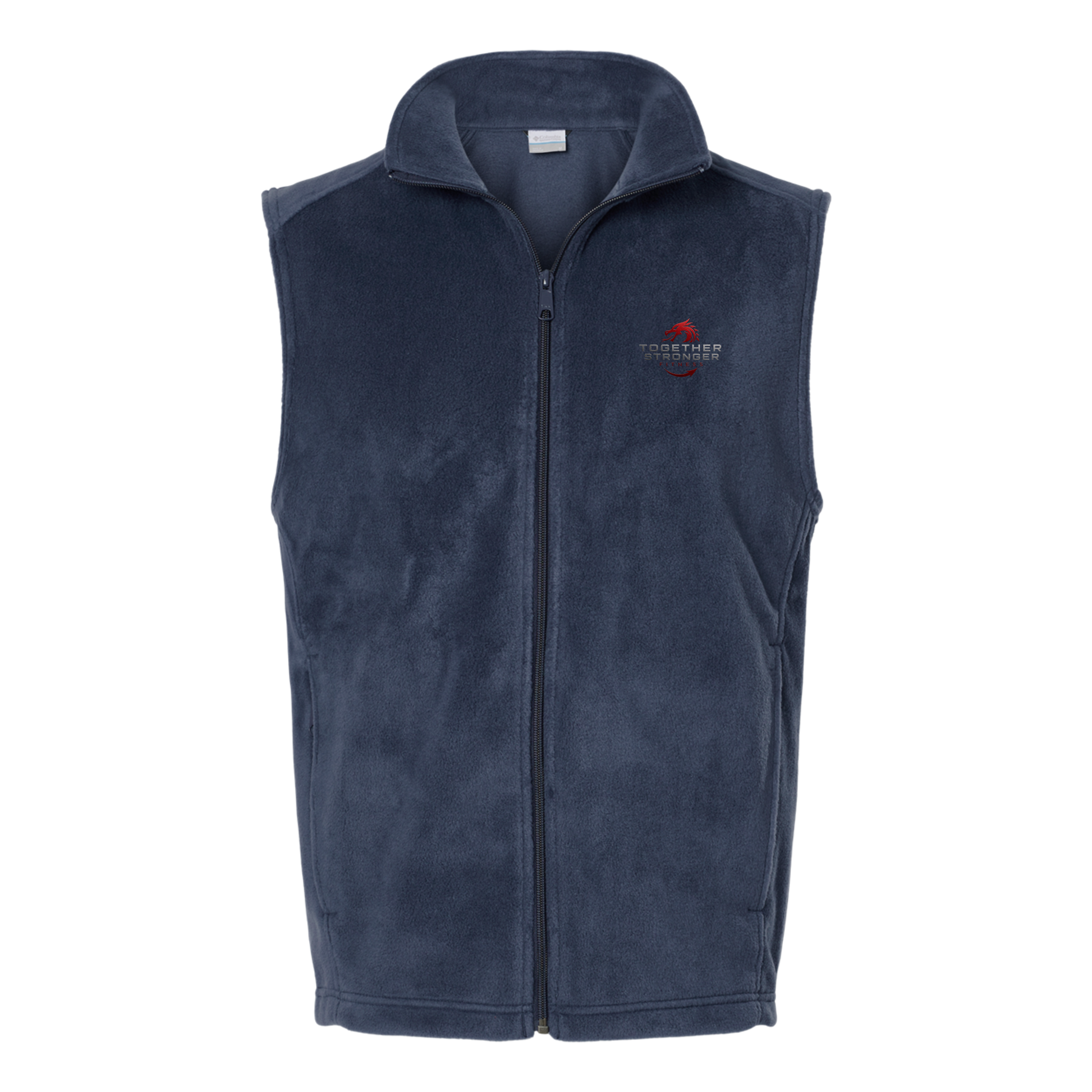 togetherstrongerfitness-columbia-mens-fleece-vest-embroidery-leftchest-212488-collegiatenavy-flat-front