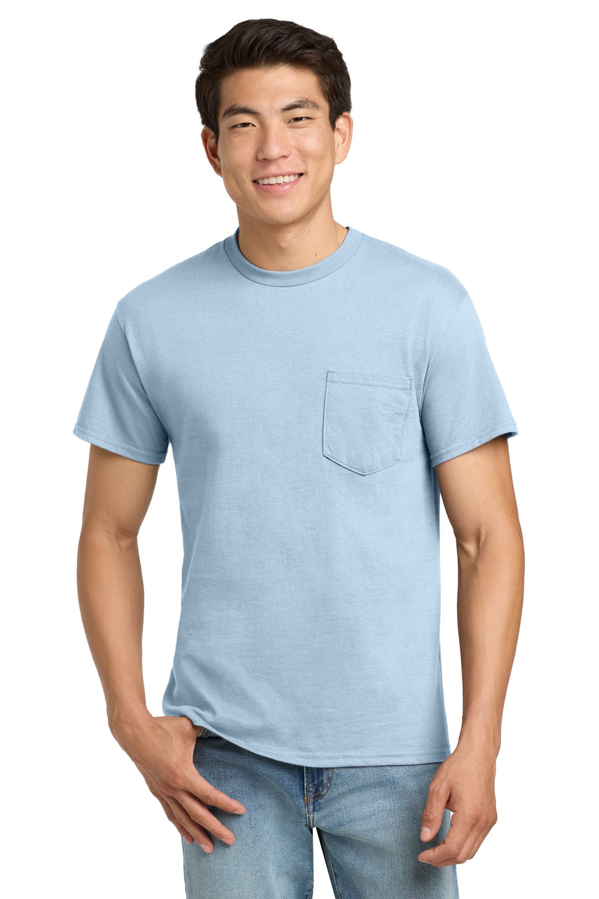 Gildan® - Ultra Cotton® 100% US Cotton T-Shirt with Pocket.  2300