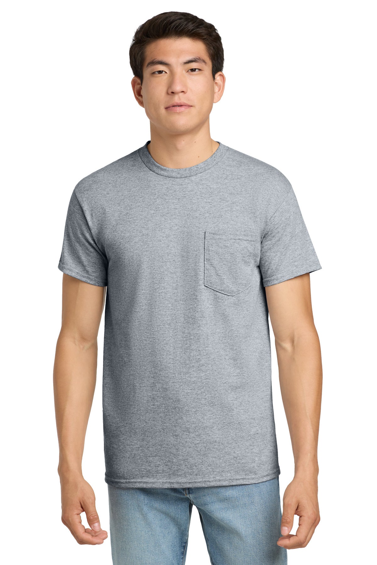 Gildan® - Ultra Cotton® 100% US Cotton T-Shirt with Pocket.  2300