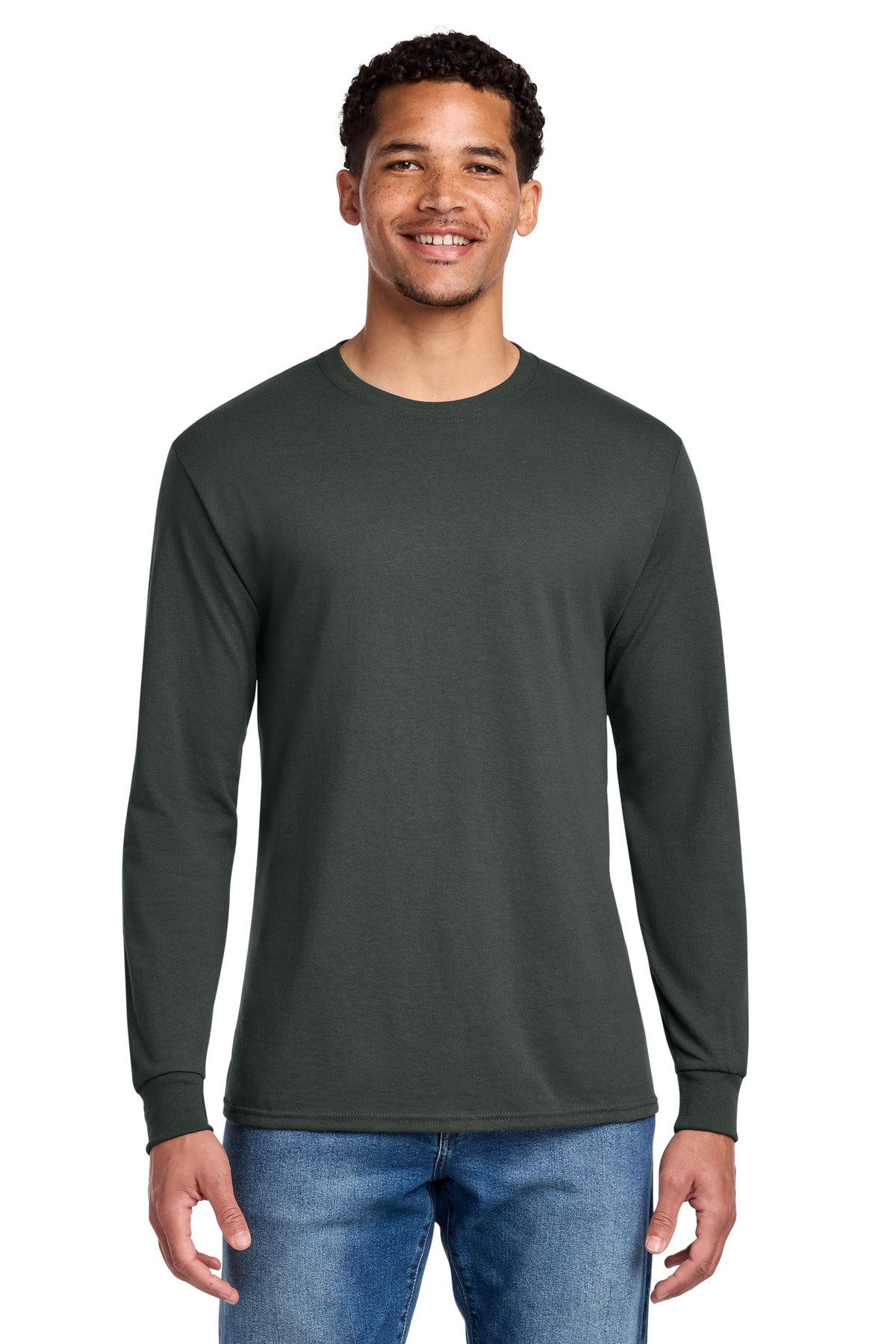 Jerzees® - Dri-Power® 50/50 Cotton/Poly Long Sleeve T-Shirt.  29LS