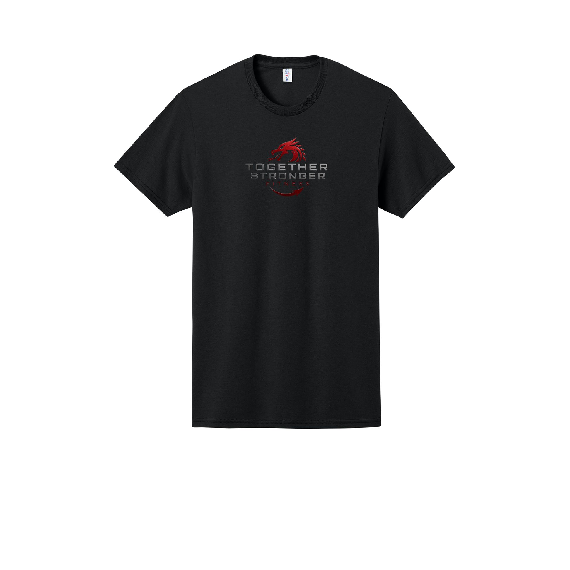 togetherstrongerfitness-jerzees-dri-power-cotton-poly-tee-dtf-front-29M-black-flat-front