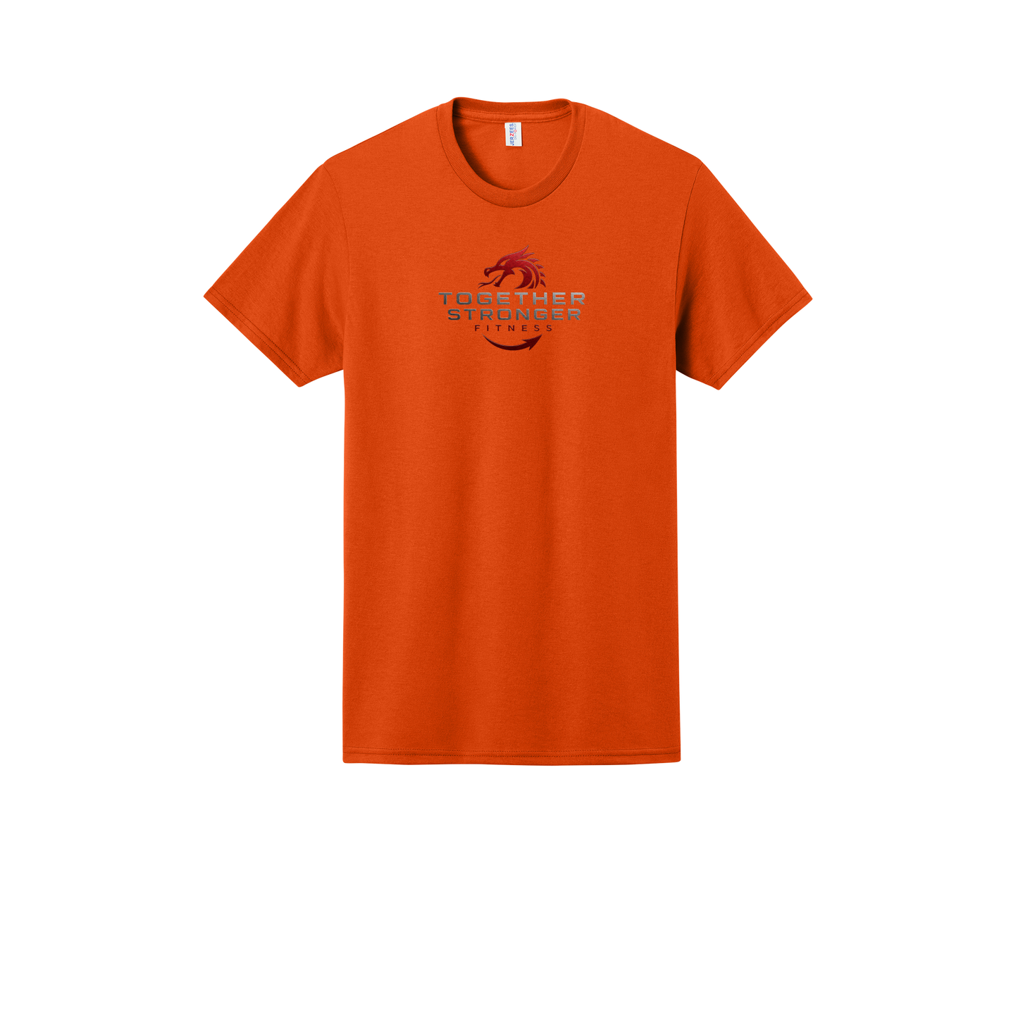 togetherstrongerfitness-jerzees-dri-power-cotton-poly-tee-dtf-front-29M-burntorange-flat-front