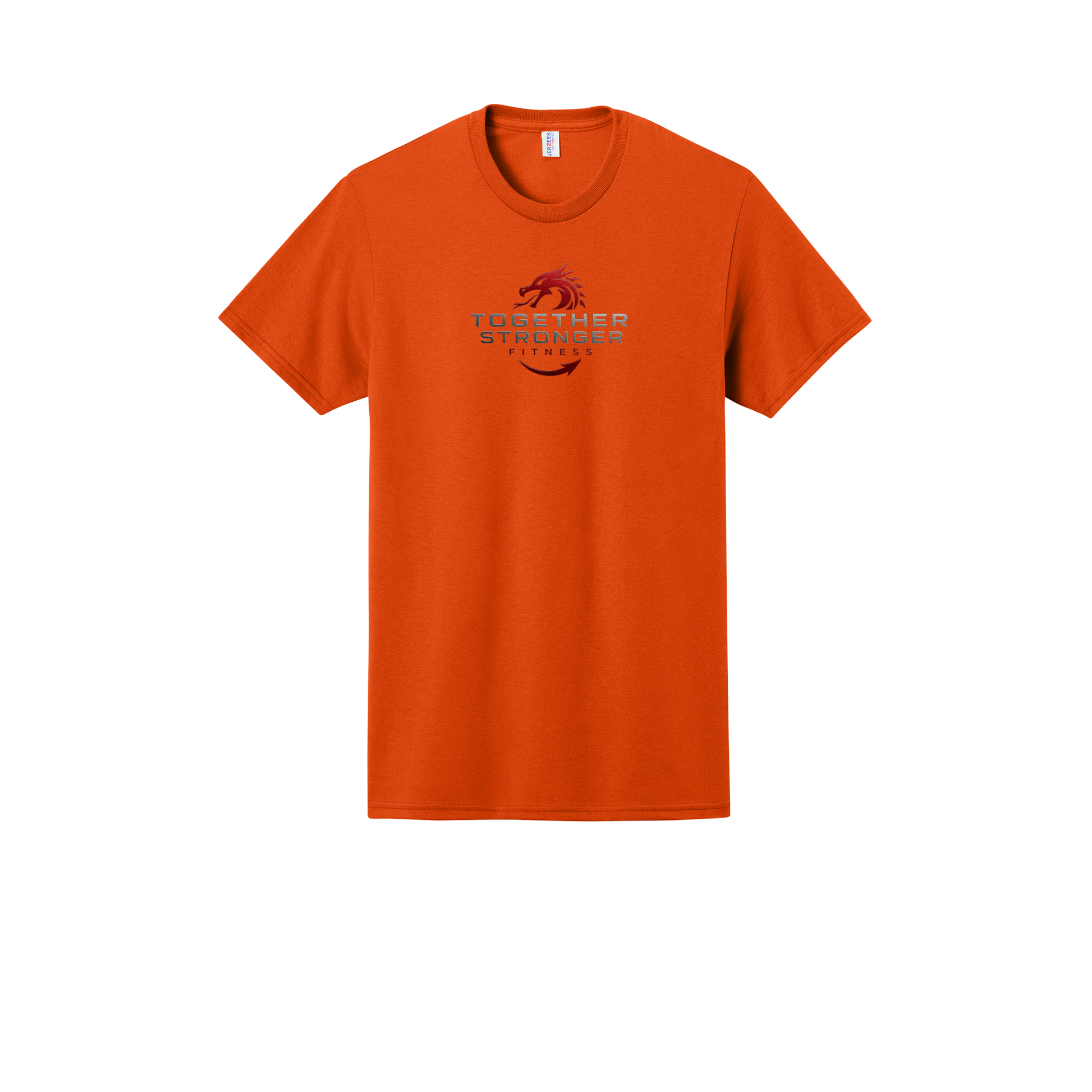 togetherstrongerfitness-jerzees-dri-power-cotton-poly-tee-dtf-front-29M-burntorange-flat-front