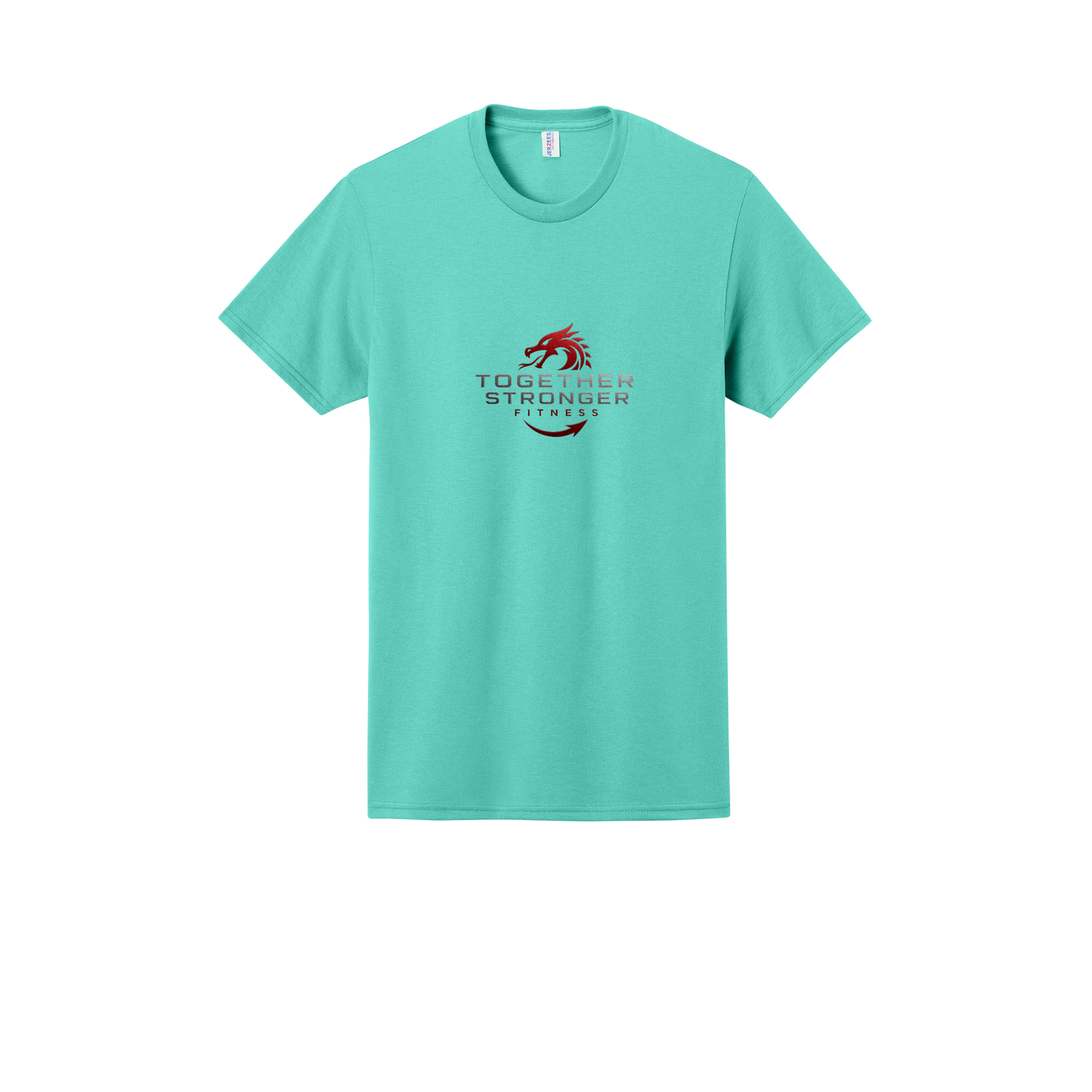 togetherstrongerfitness-jerzees-dri-power-cotton-poly-tee-dtf-front-29M-coolmint-flat-front