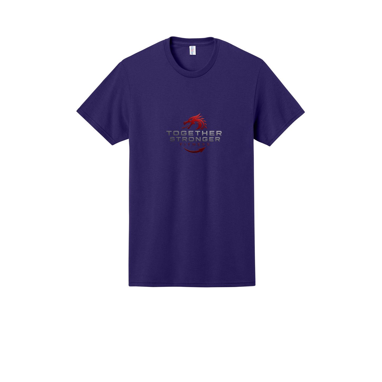 togetherstrongerfitness-jerzees-dri-power-cotton-poly-tee-dtf-front-29M-deeppurple-flat-front