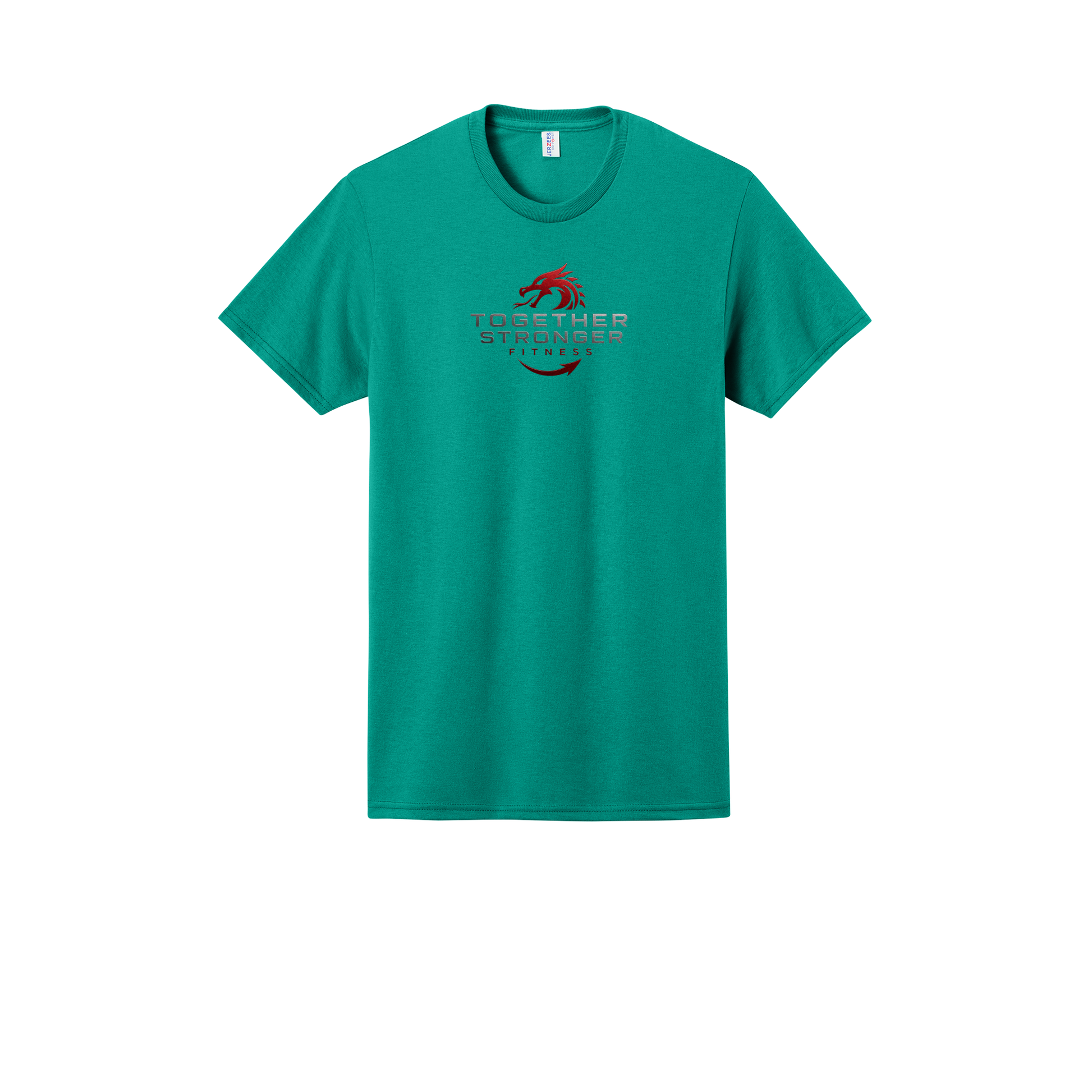 togetherstrongerfitness-jerzees-dri-power-cotton-poly-tee-dtf-front-29M-jade-flat-front