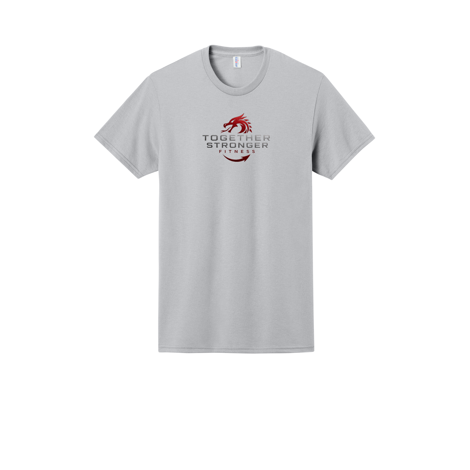 togetherstrongerfitness-jerzees-dri-power-cotton-poly-tee-dtf-front-29M-silver-flat-front