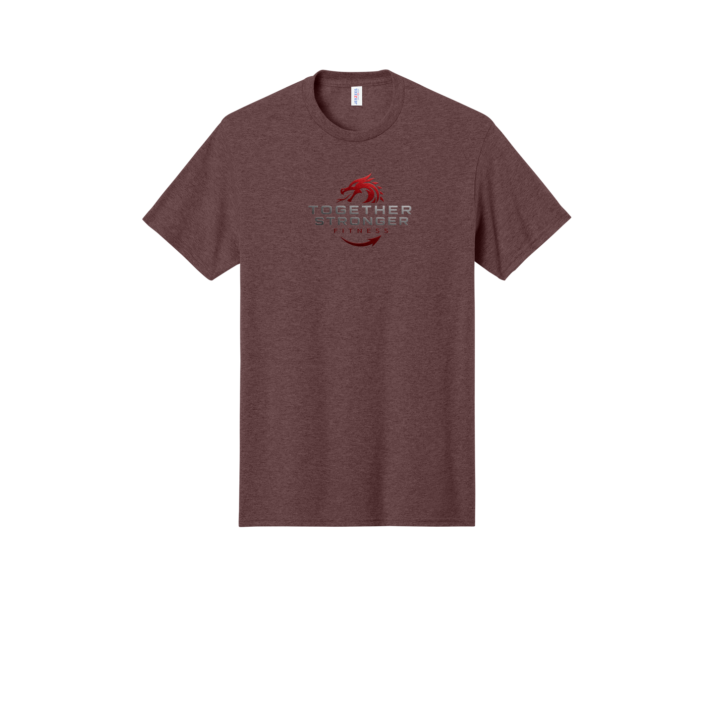 togetherstrongerfitness-jerzees-dri-power-cotton-poly-tee-dtf-front-29M-vintageheathermaroon-flat-front