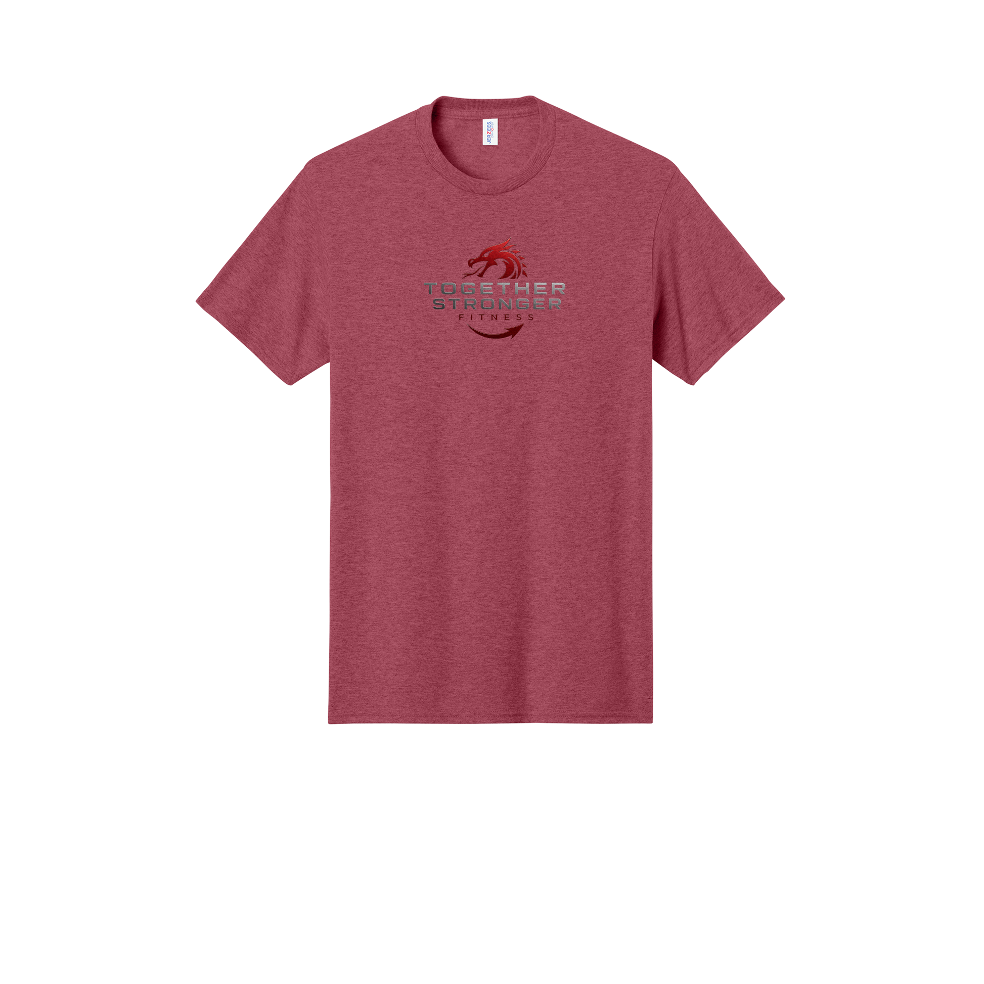 togetherstrongerfitness-jerzees-dri-power-cotton-poly-tee-dtf-front-29M-vintageheatherred-flat-front