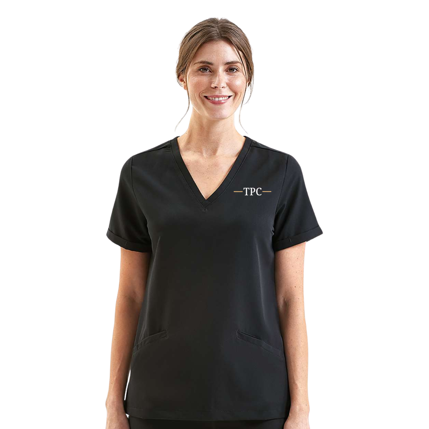 Women's Invincible V-Neck Stretch Scrub Top