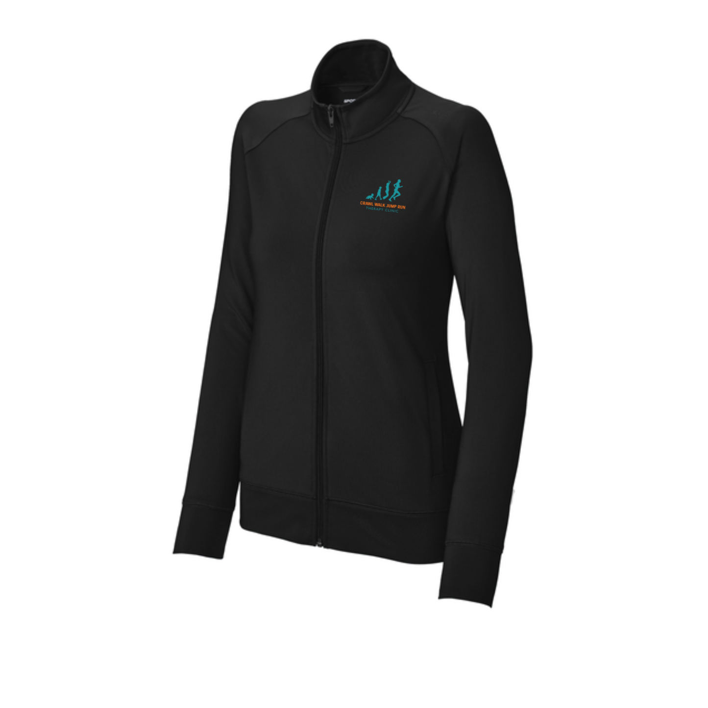 Sport-Tek® Women's Sport-Wick® Stretch Full-Zip Jacket