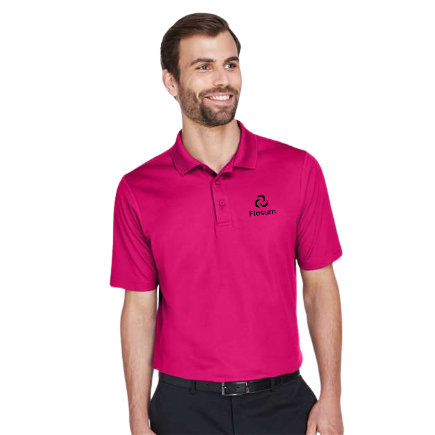 Men's CrownLux Performance® Plaited Polo