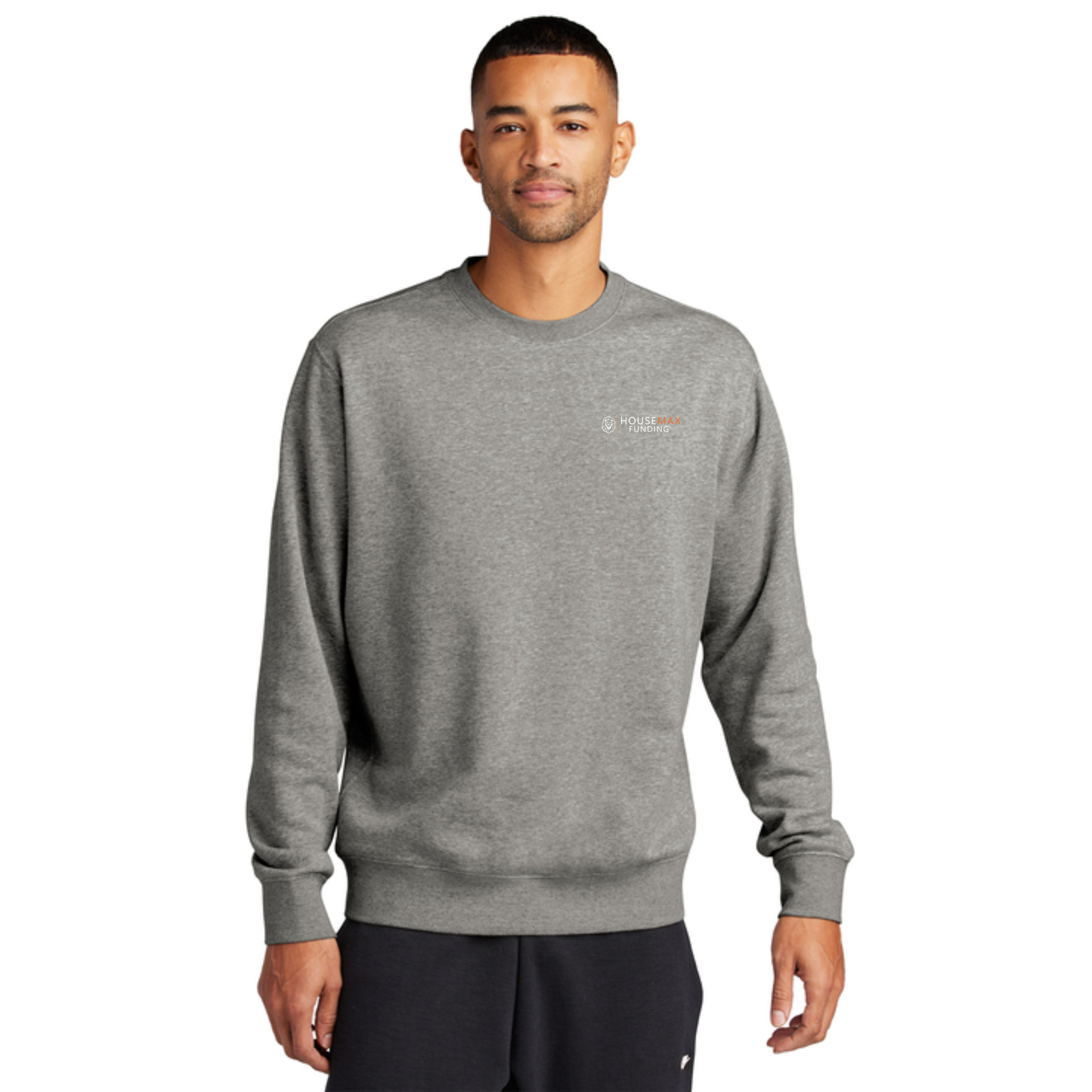 Nike Club Fleece Sleeve Swoosh Crew