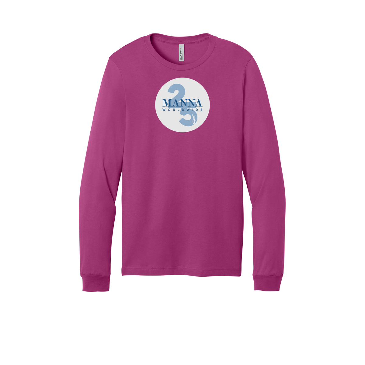 mannaworldwide-all-season-long-sleeve-tee-dtf-front-3501-berry-flat-front