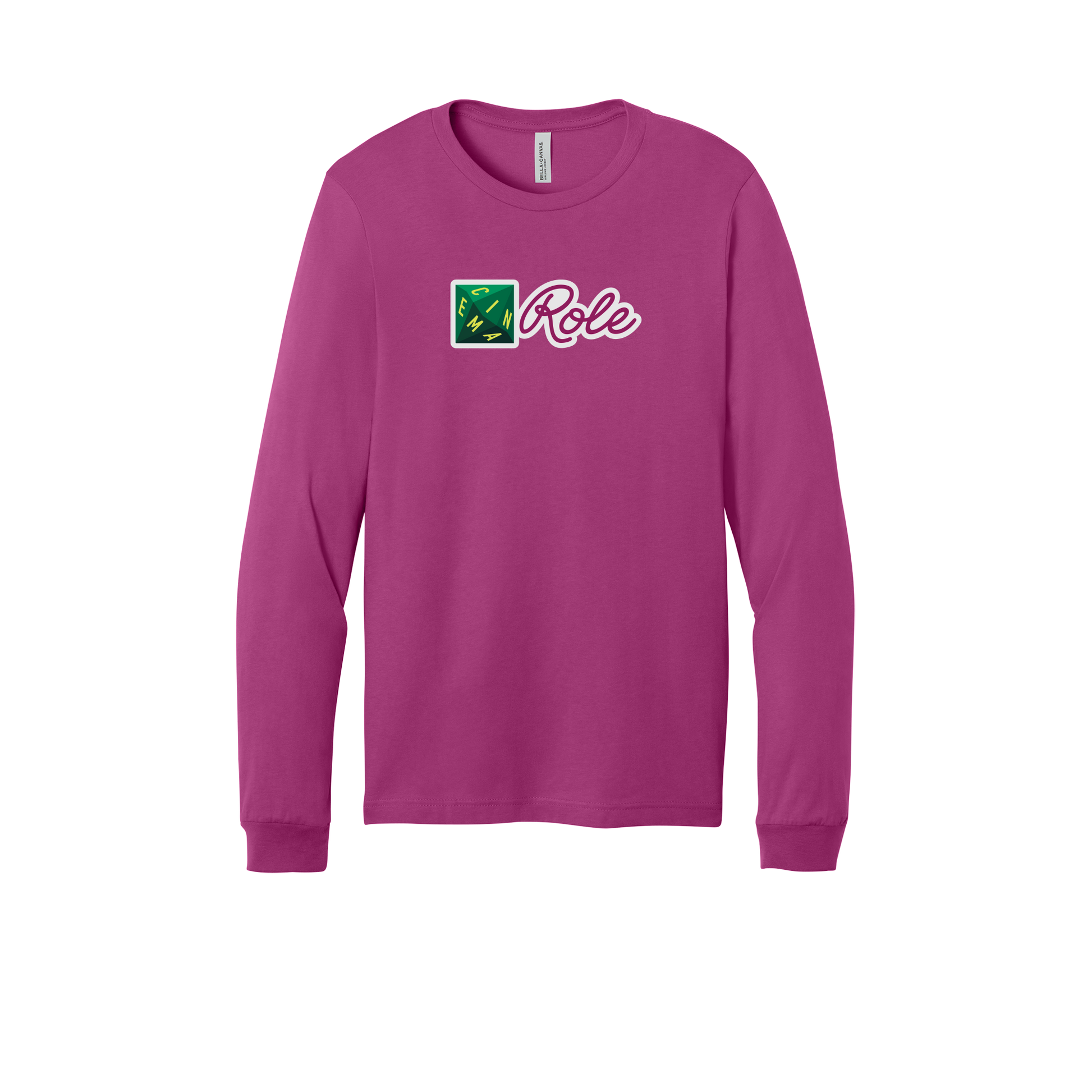 cinemarole-all-season-long-sleeve-tee-dtf-front-3501-berry-flat-front