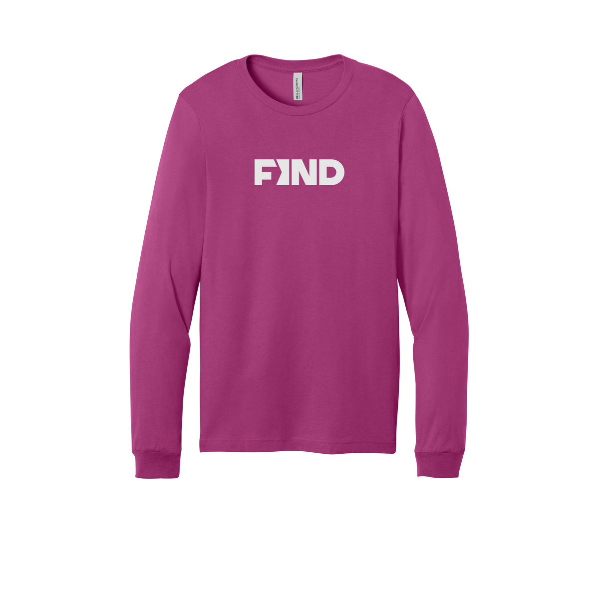findrealestate-all-season-long-sleeve-tee-dtf-front-3501-berry-flat-front