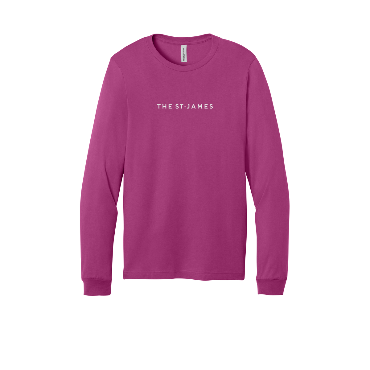 thestjames-all-season-long-sleeve-tee-dtf-front-3501-berry-flat-front