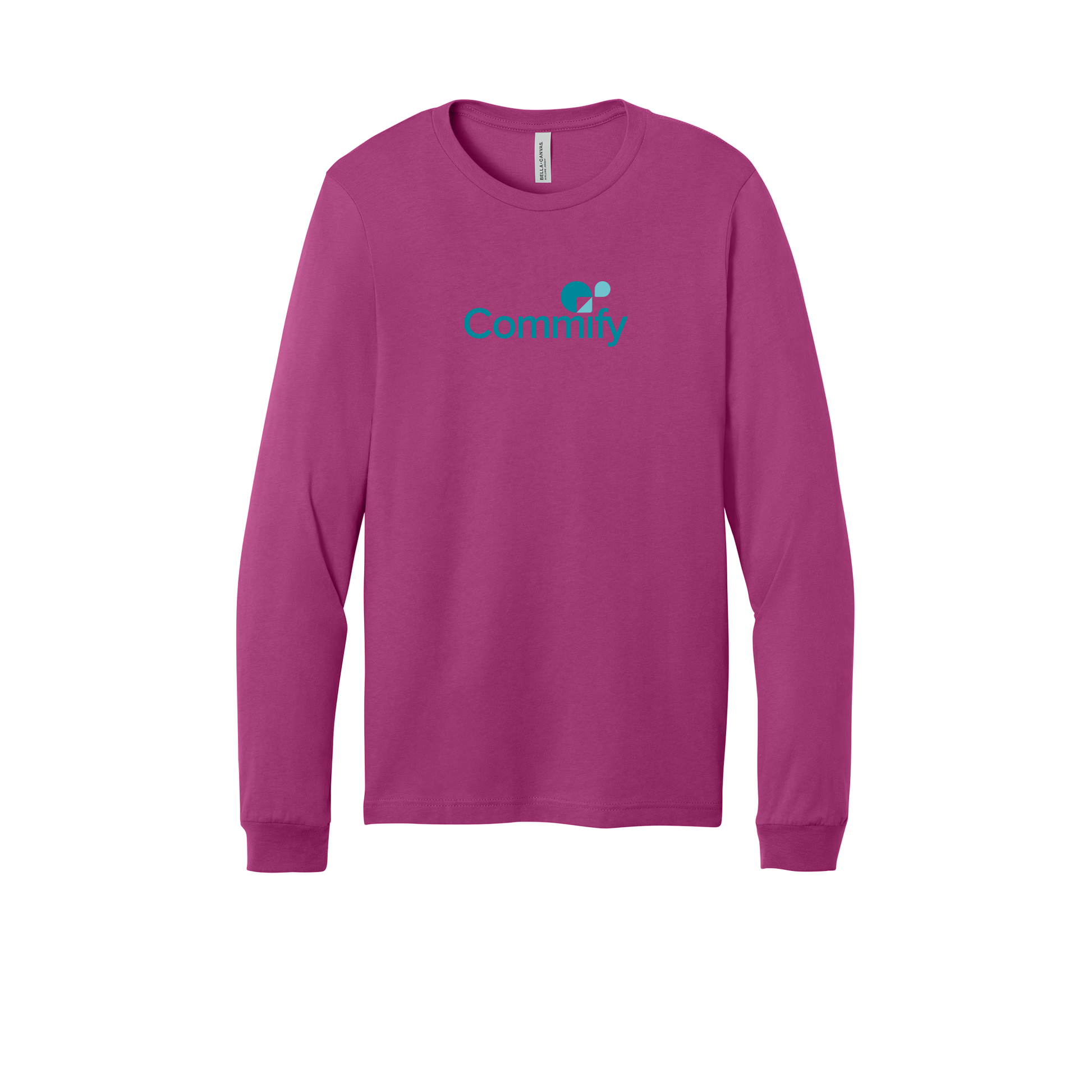 commify-all-season-long-sleeve-tee-dtf-front-3501-berry-flat-front