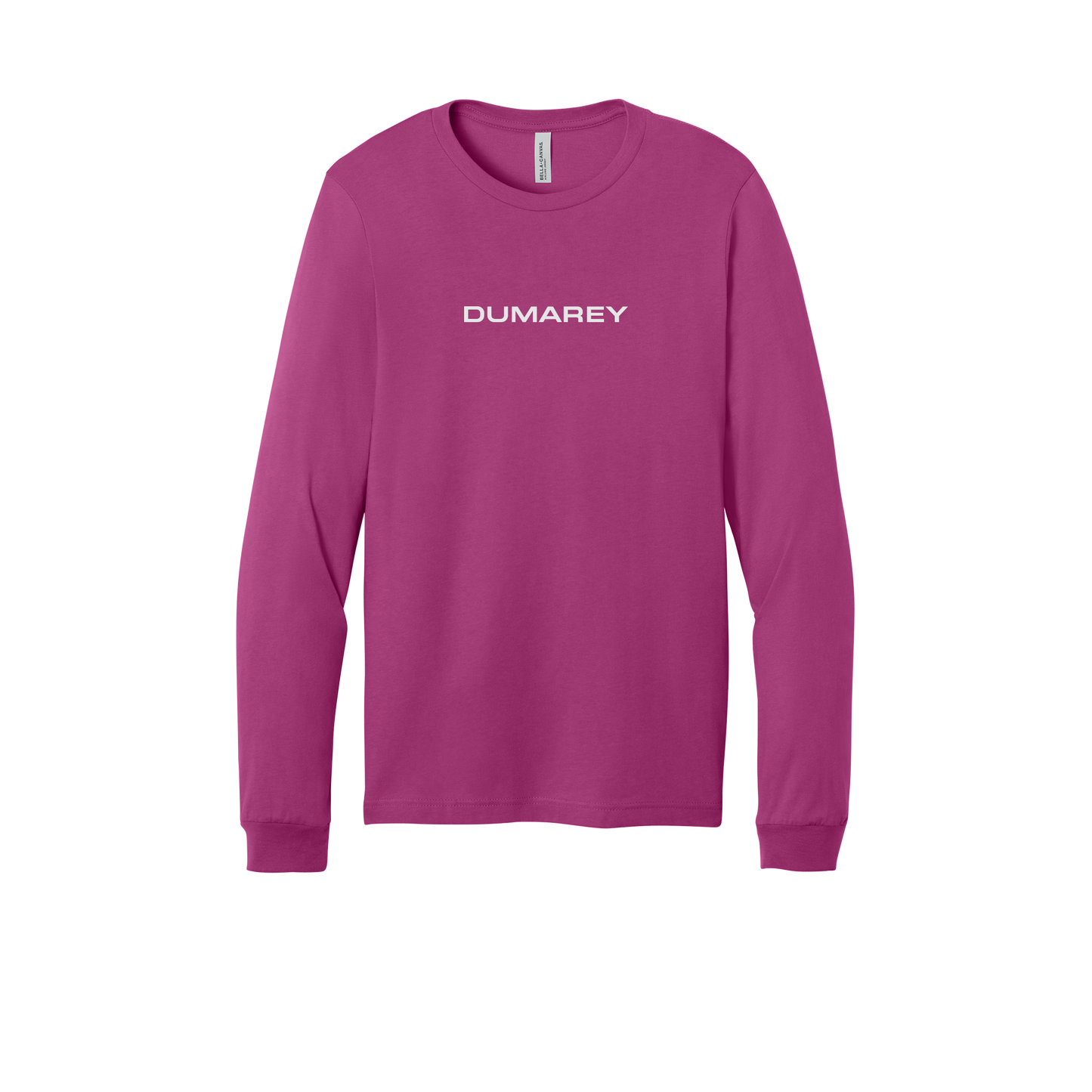 dumarey-all-season-long-sleeve-tee-dtf-front-3501-berry-flat-front