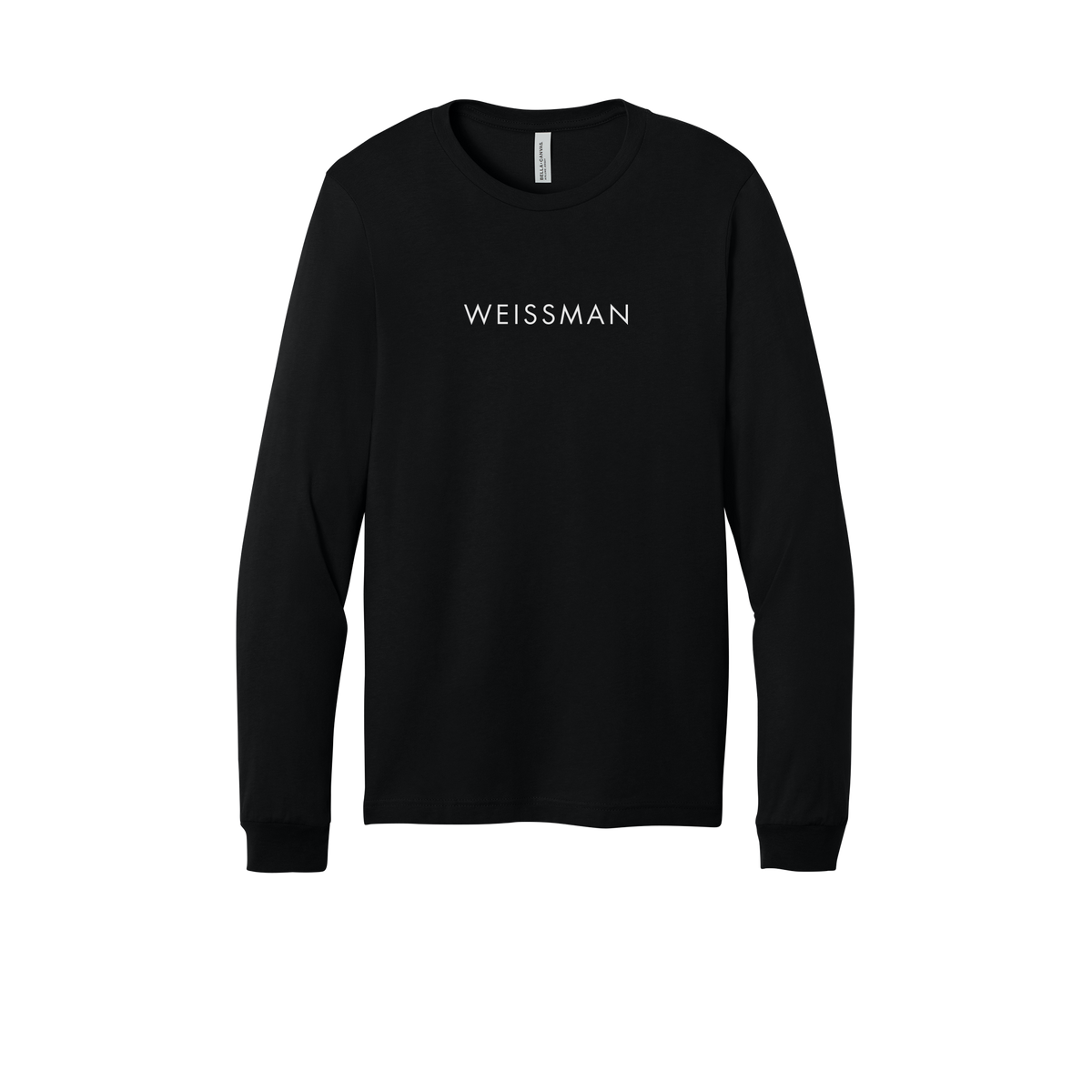 weissmans-all-season-long-sleeve-tee-dtf-front-3501-black-flat-front