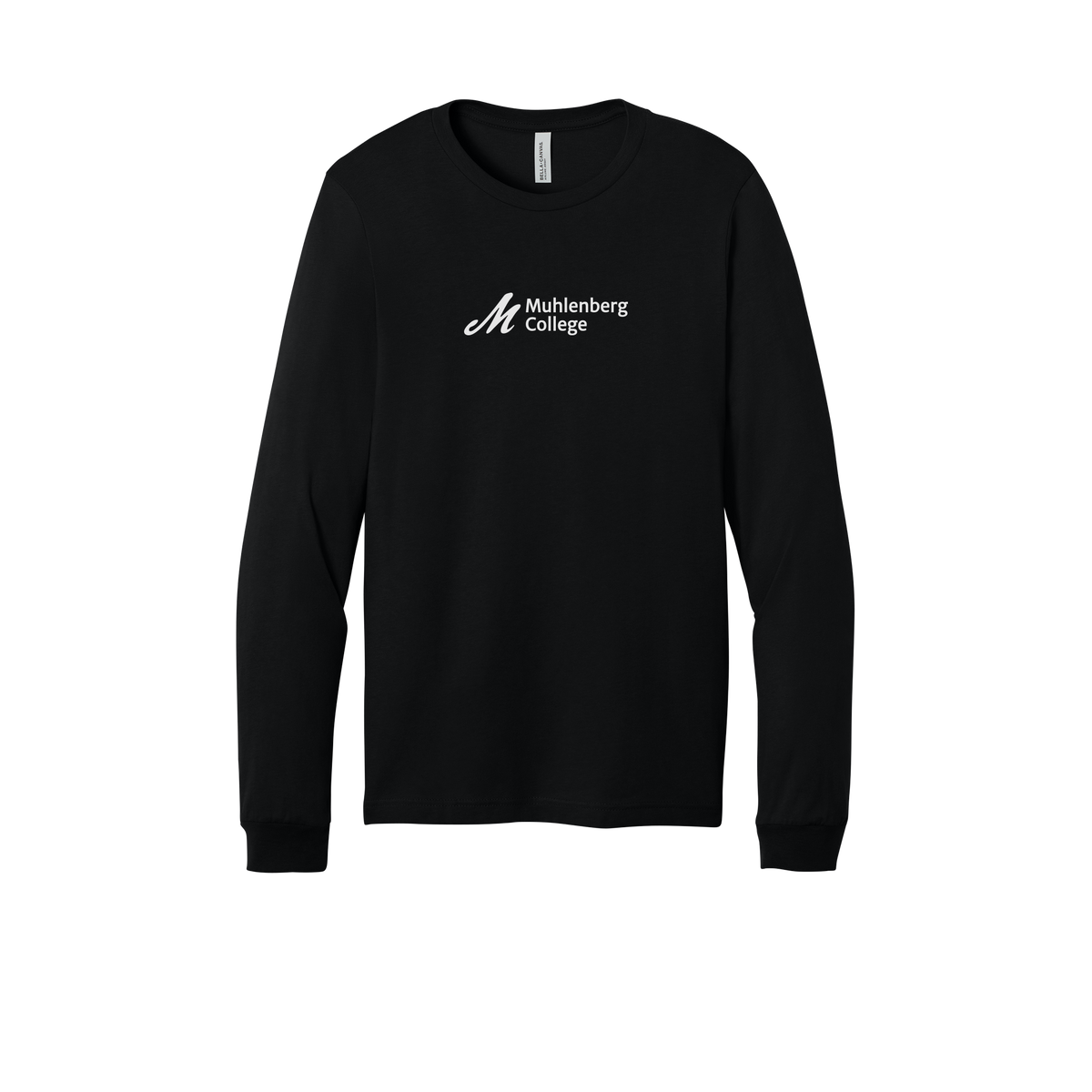 muhlenberg-all-season-long-sleeve-tee-dtf-front-3501-black-flat-front