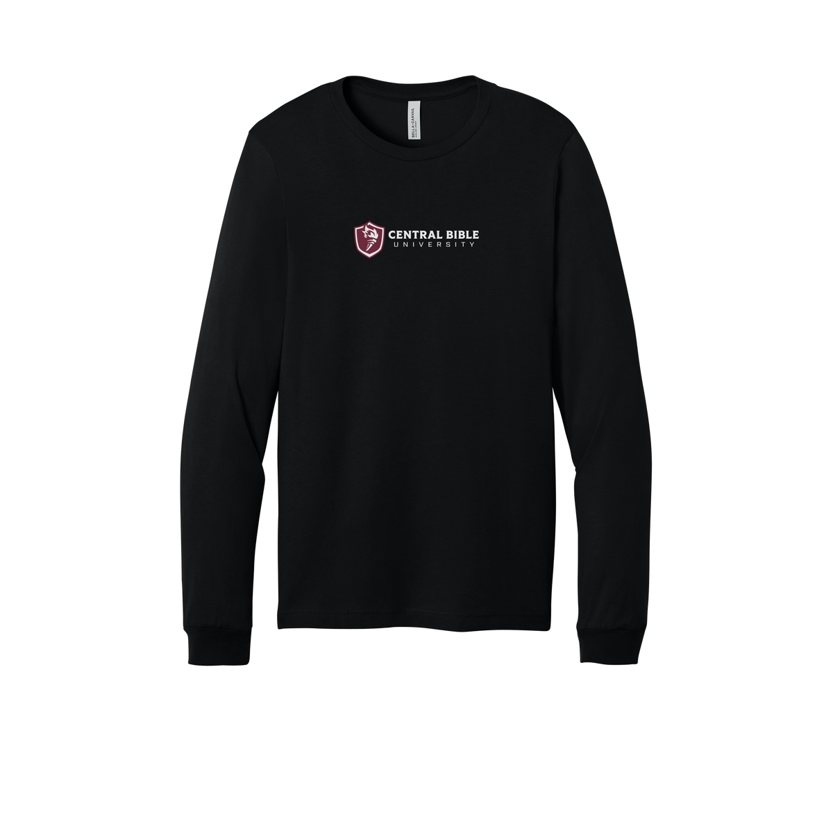 centralbible-all-season-long-sleeve-tee-dtf-front-3501-black-flat-front