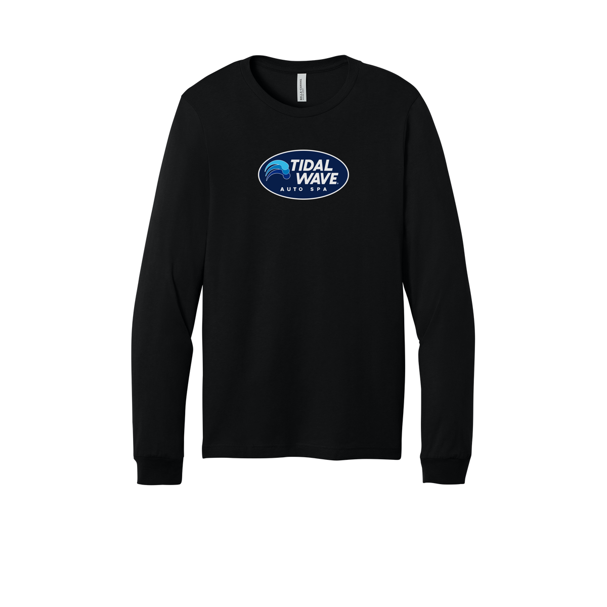 tidalwaveautospa-all-season-long-sleeve-tee-dtf-front-3501-black-flat-front