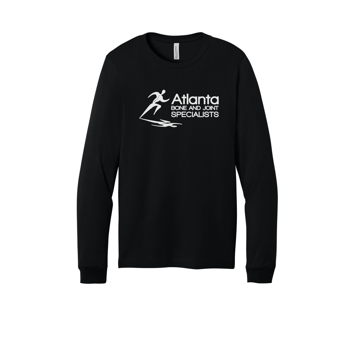 atlantaboneandjoint-all-season-medical-long-sleeve-tee-dtf-front-3501-black-flat-front