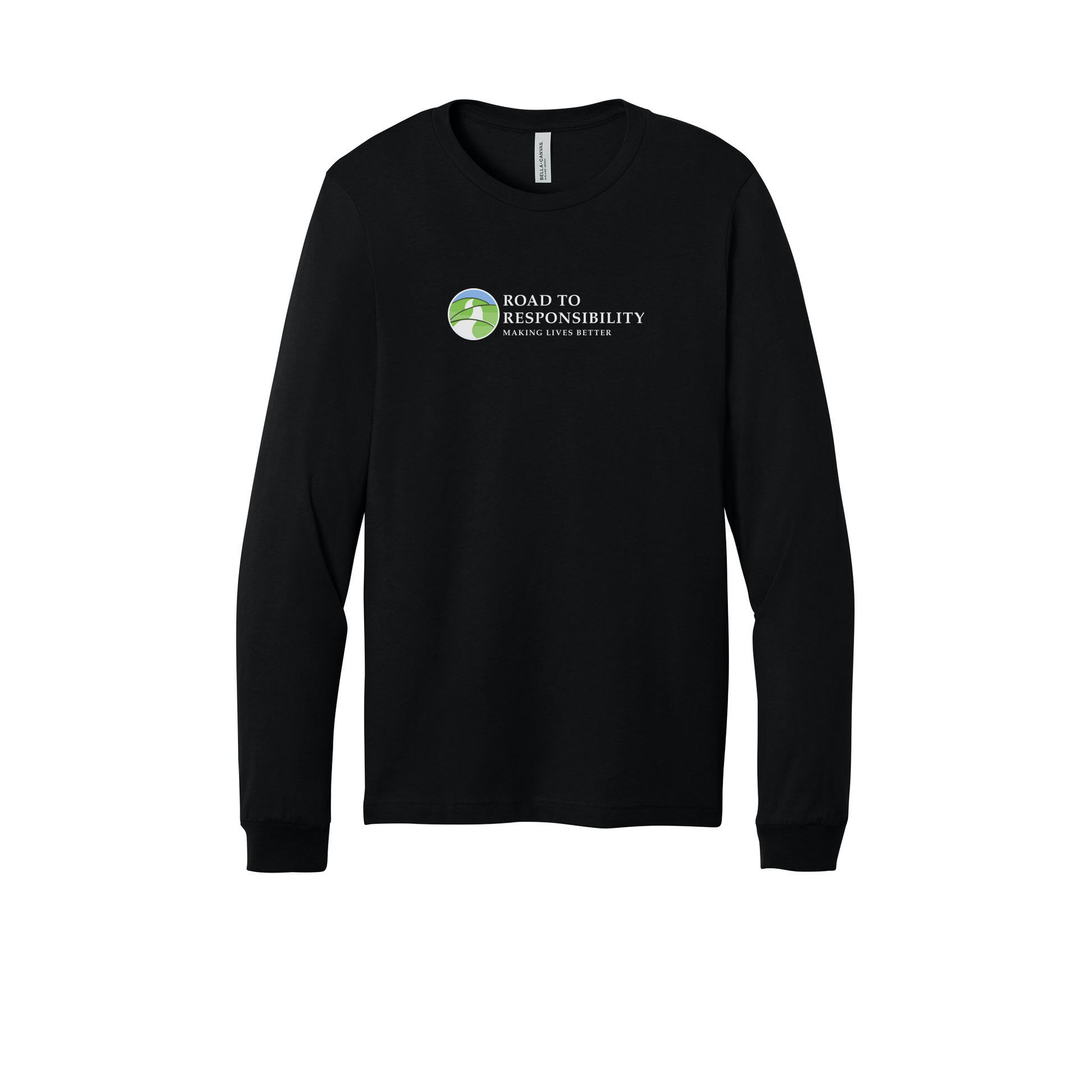 roadtoresponsibility-all-season-long-sleeve-tee-dtf-front-3501-black-flat-front