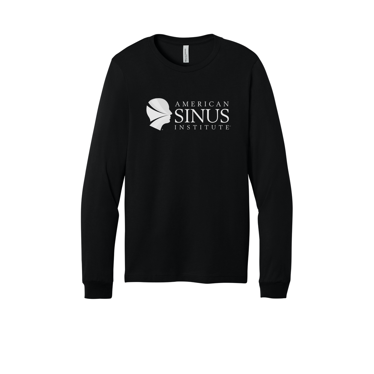 americansinus-all-season-medical-long-sleeve-tee-dtf-front-3501-black-flat-front