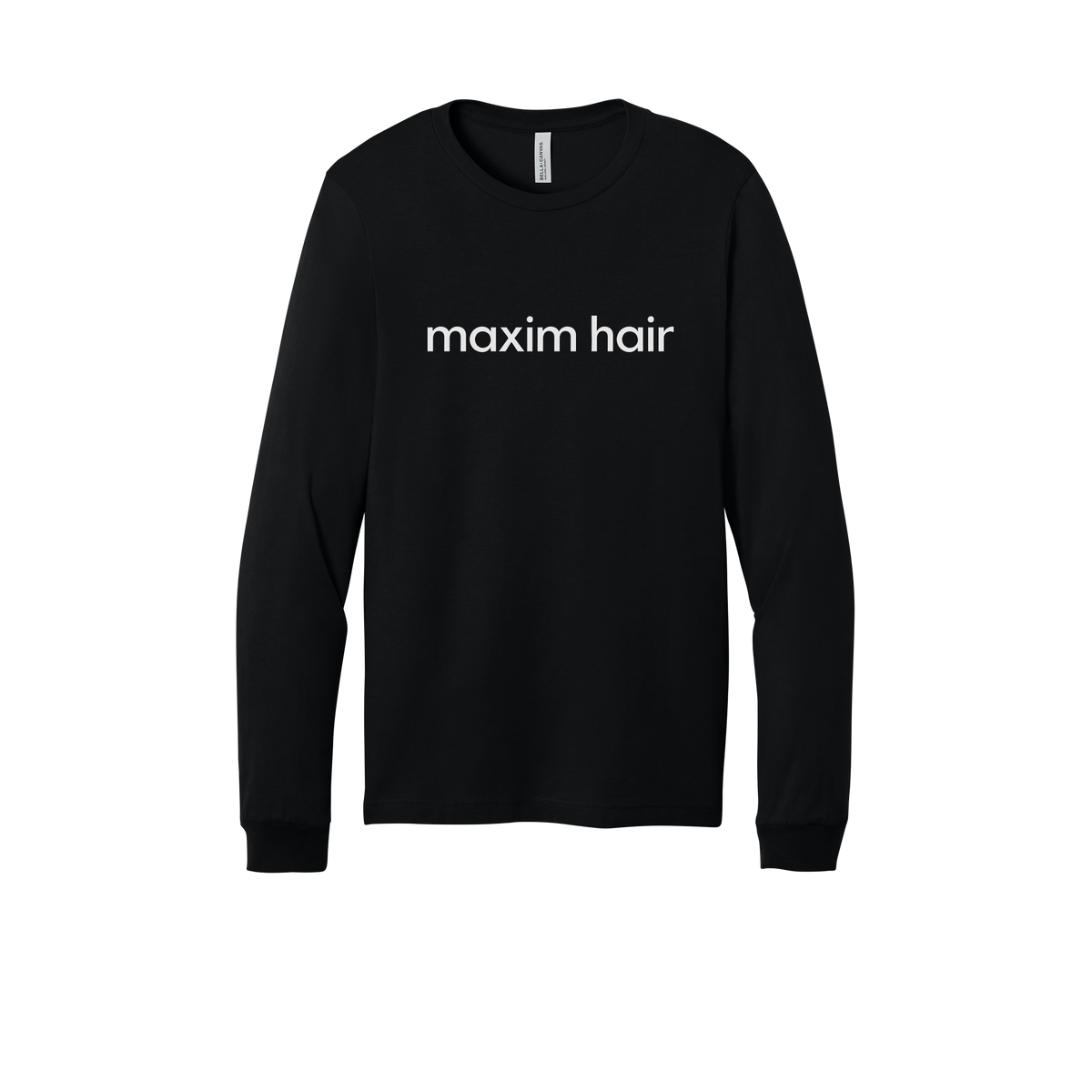maximhairrestoration-all-season-medical-long-sleeve-tee-dtf-front-3501-black-flat-front