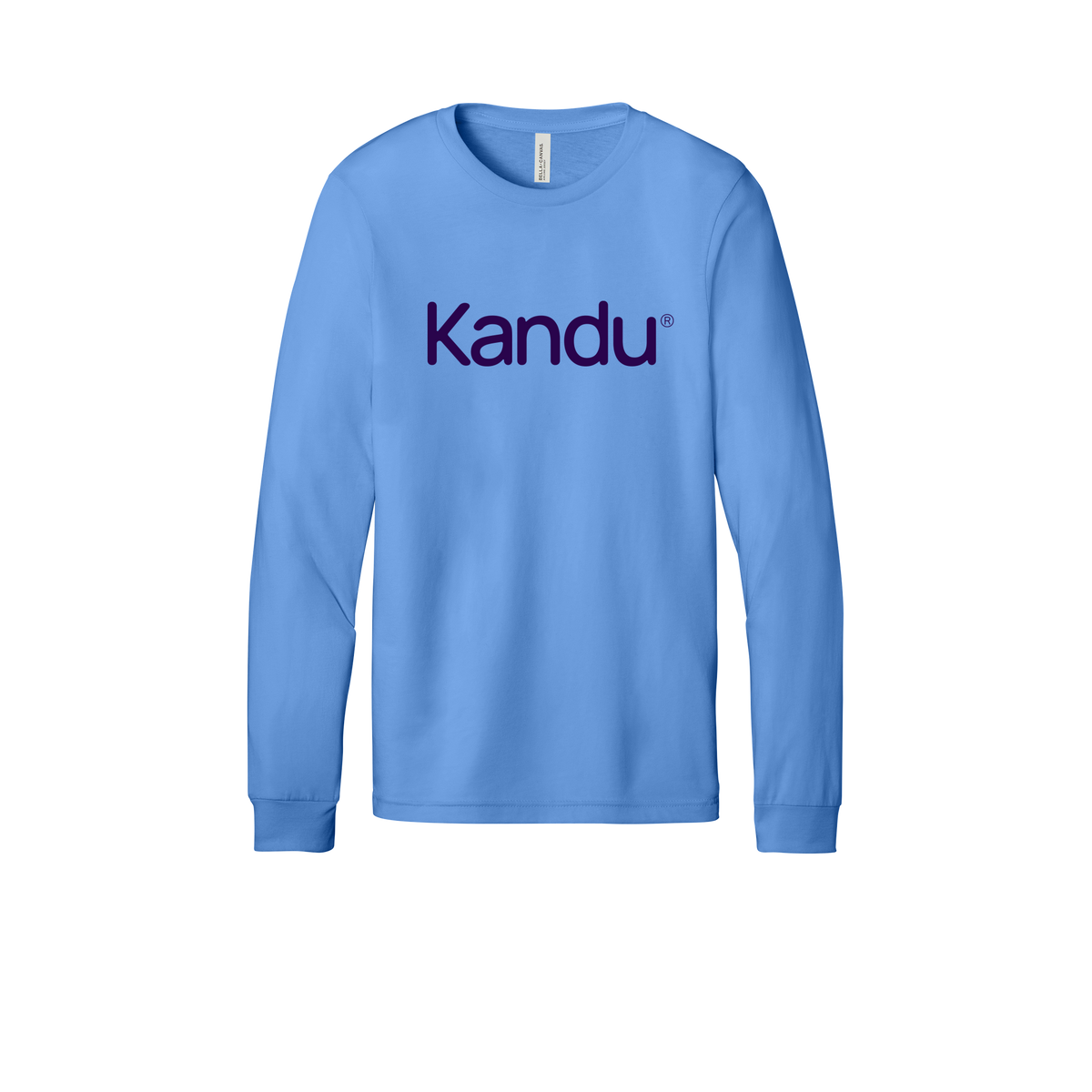 kandu-all-season-medical-long-sleeve-tee-dtf-front-3501-carolinablue-flat-front
