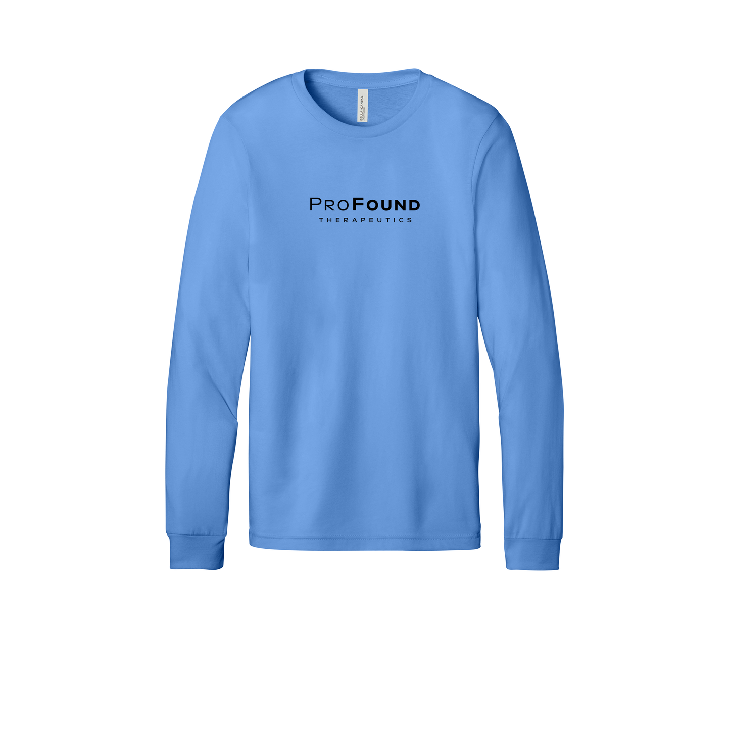 profoundtx-all-season-long-sleeve-tee-dtf-front-3501-carolinablue-flat-front