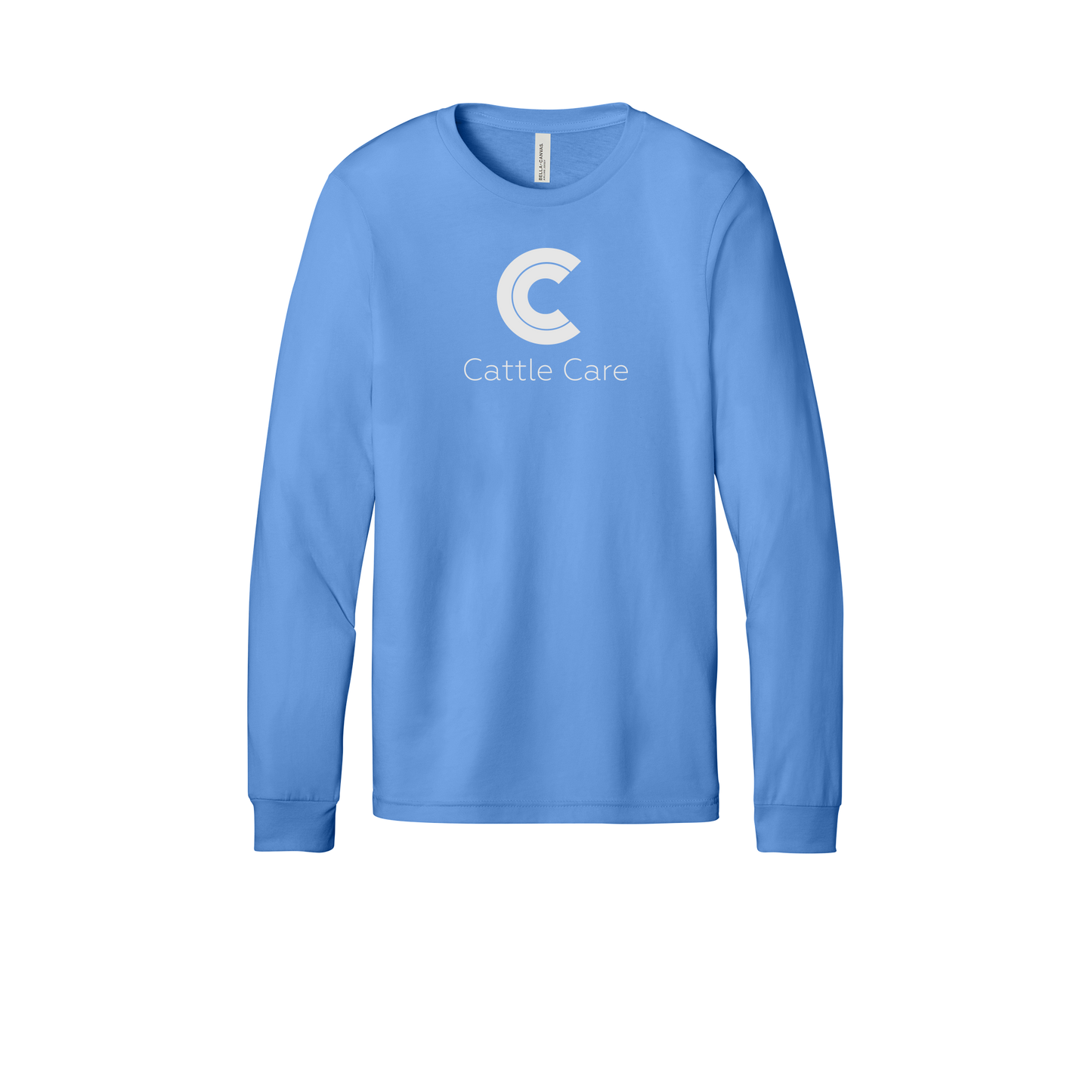 cattle-care-all-season-long-sleeve-tee-dtf-front-3501-carolinablue-flat-front