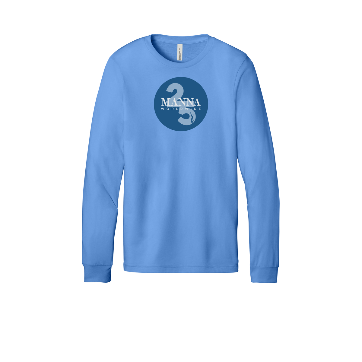 mannaworldwide-all-season-long-sleeve-tee-dtf-front-3501-carolinablue-flat-front