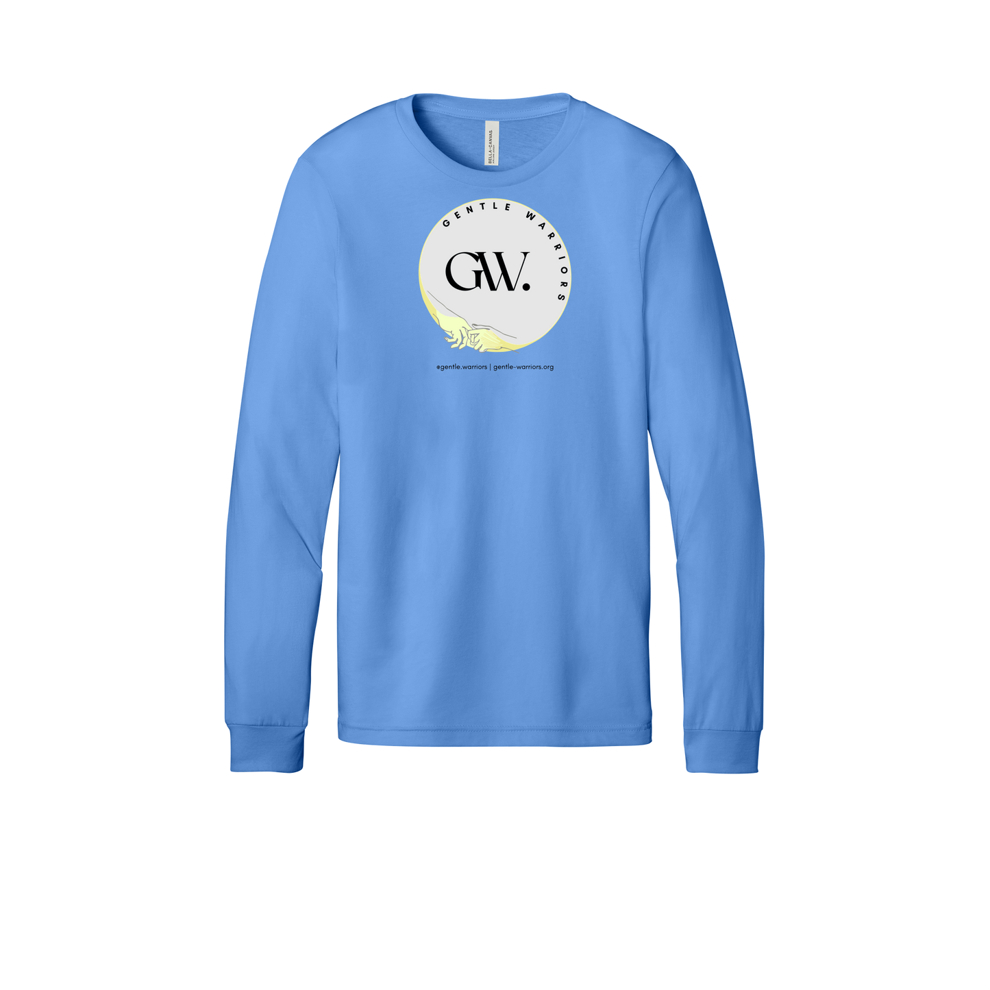 gentle-warriors-all-season-long-sleeve-tee-dtf-front-3501-carolinablue-flat-front