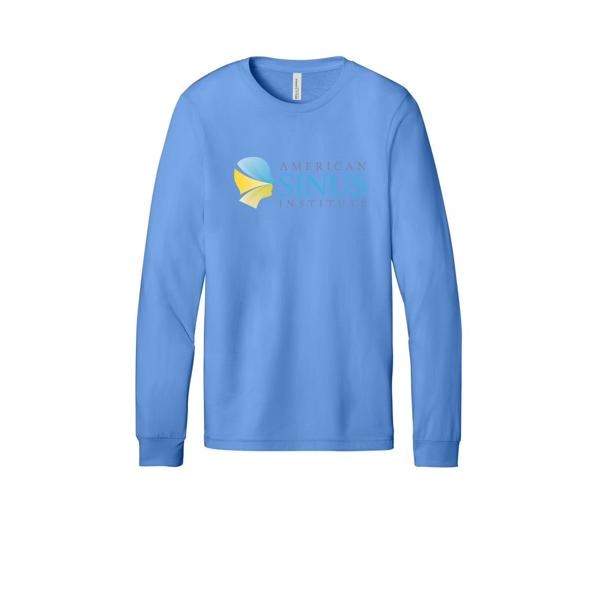 americansinus-all-season-medical-long-sleeve-tee-dtf-front-3501-carolinablue-flat-front