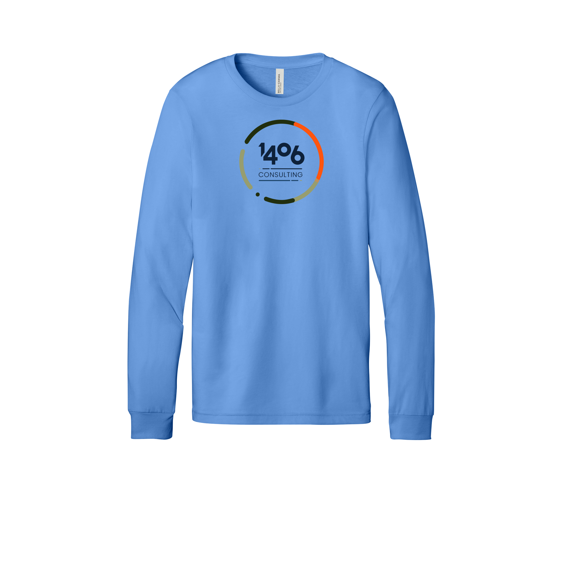 1406consulting-all-season-long-sleeve-tee-dtf-front-3501-carolinablue-flat-front