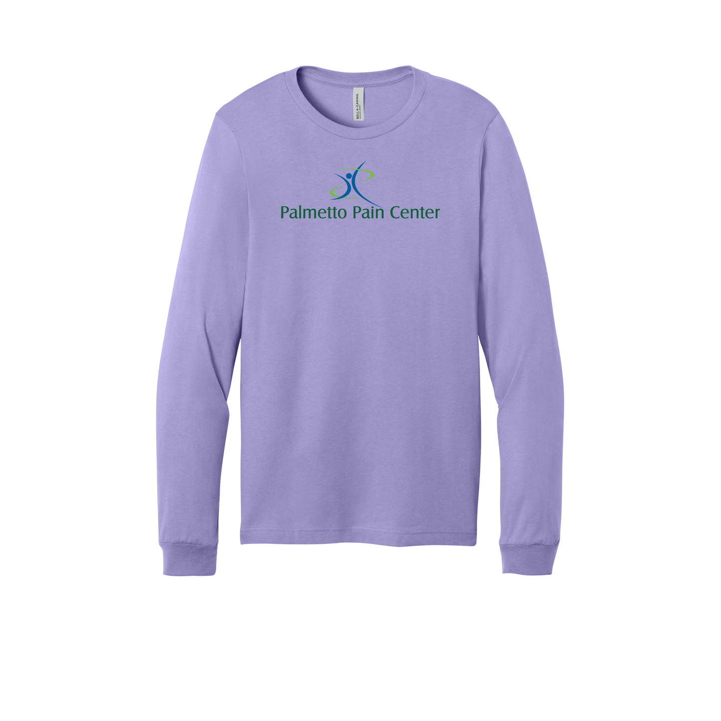 palmetto-pain-center-all-season-medical-long-sleeve-tee-dtf-front-3501-darklavender-flat-front